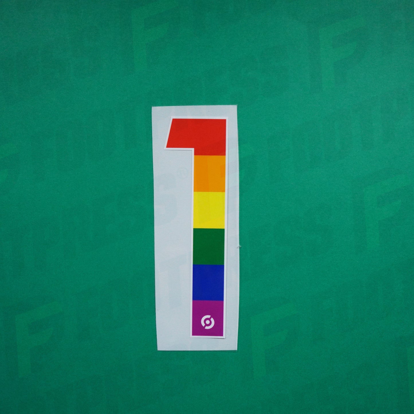 Flocage Officiel - Numéro 1, Ligue 2, Lutte contre l’homophobie, LGBT, Arc-en-ciel