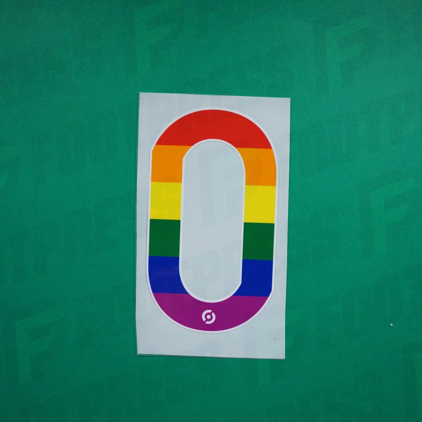 Flocage Officiel - Numéro 0, Ligue 2, Lutte contre l’homophobie, LGBT, Arc-en-ciel