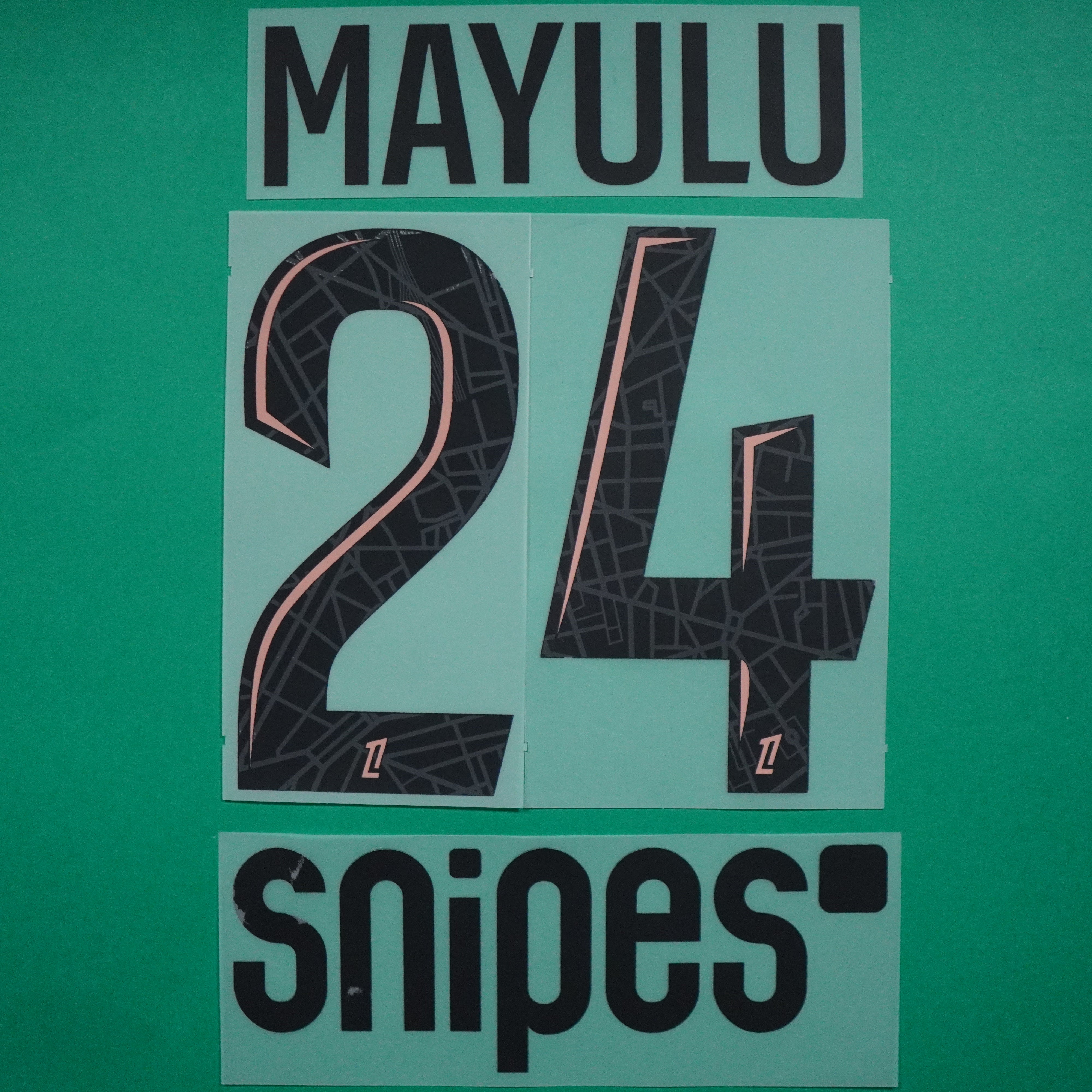 Flocage Officiel - Paris Saint-Germain, Mayulu, 2025/2026