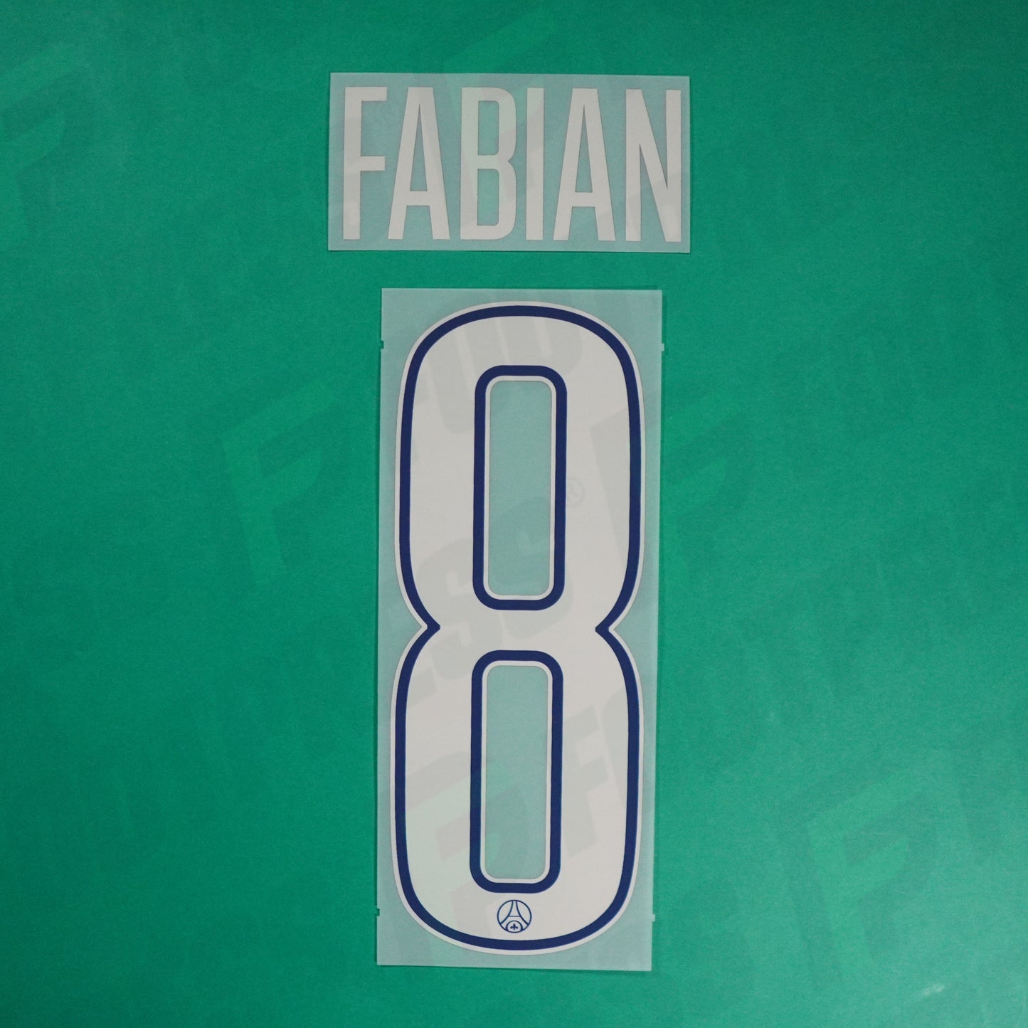 Flocage Officiel, Paris Saint-Germain, Fabian Ruiz, 2024/2025, Fourth LDC, Argenté