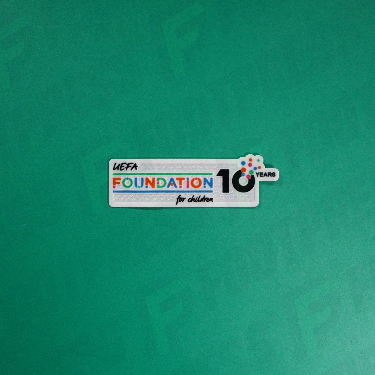 Flocage Officiel - Patch, Uefa Foundation 10 Years Anniversary