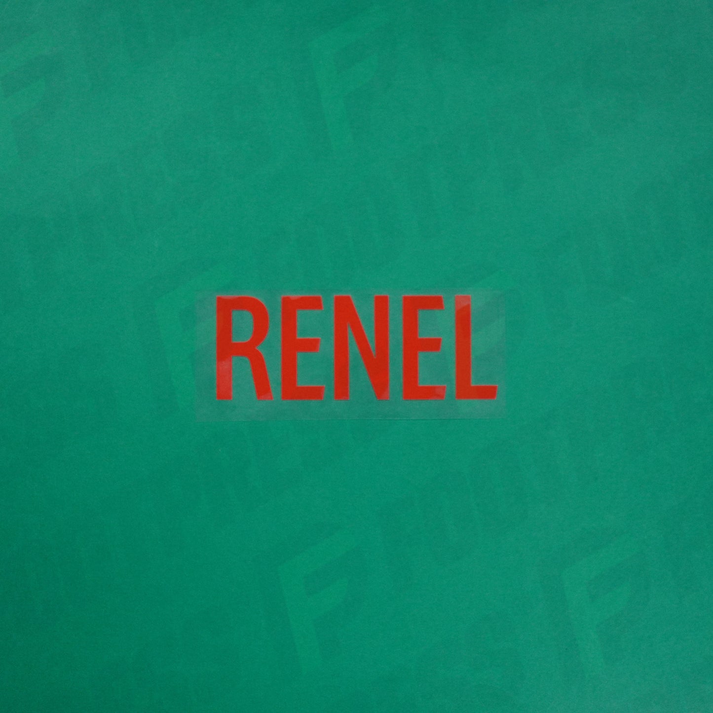 Flocage Officiel - Red Star FC, Renel, Ligue 2, Nom seul, Rouge