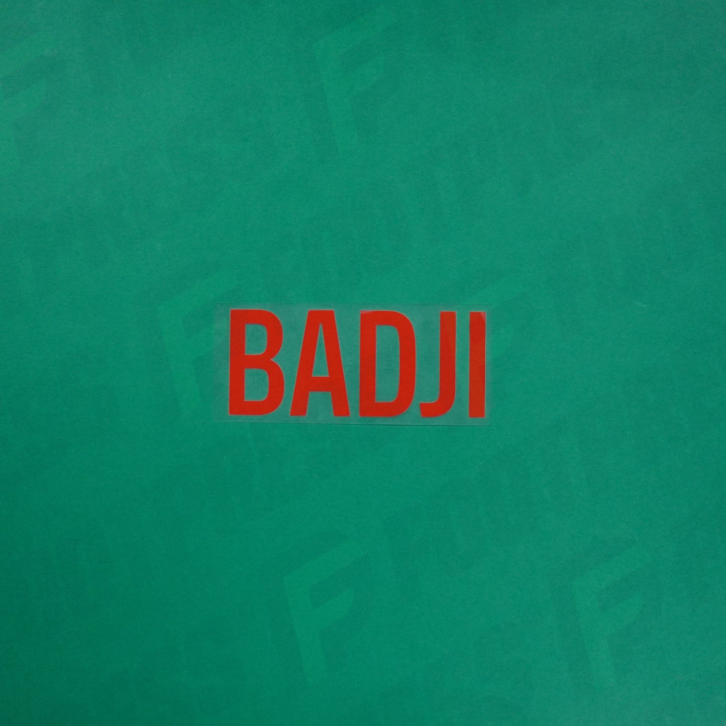 Flocage Officiel - Red Star FC, Badji, Ligue 2, Nom seul, Rouge