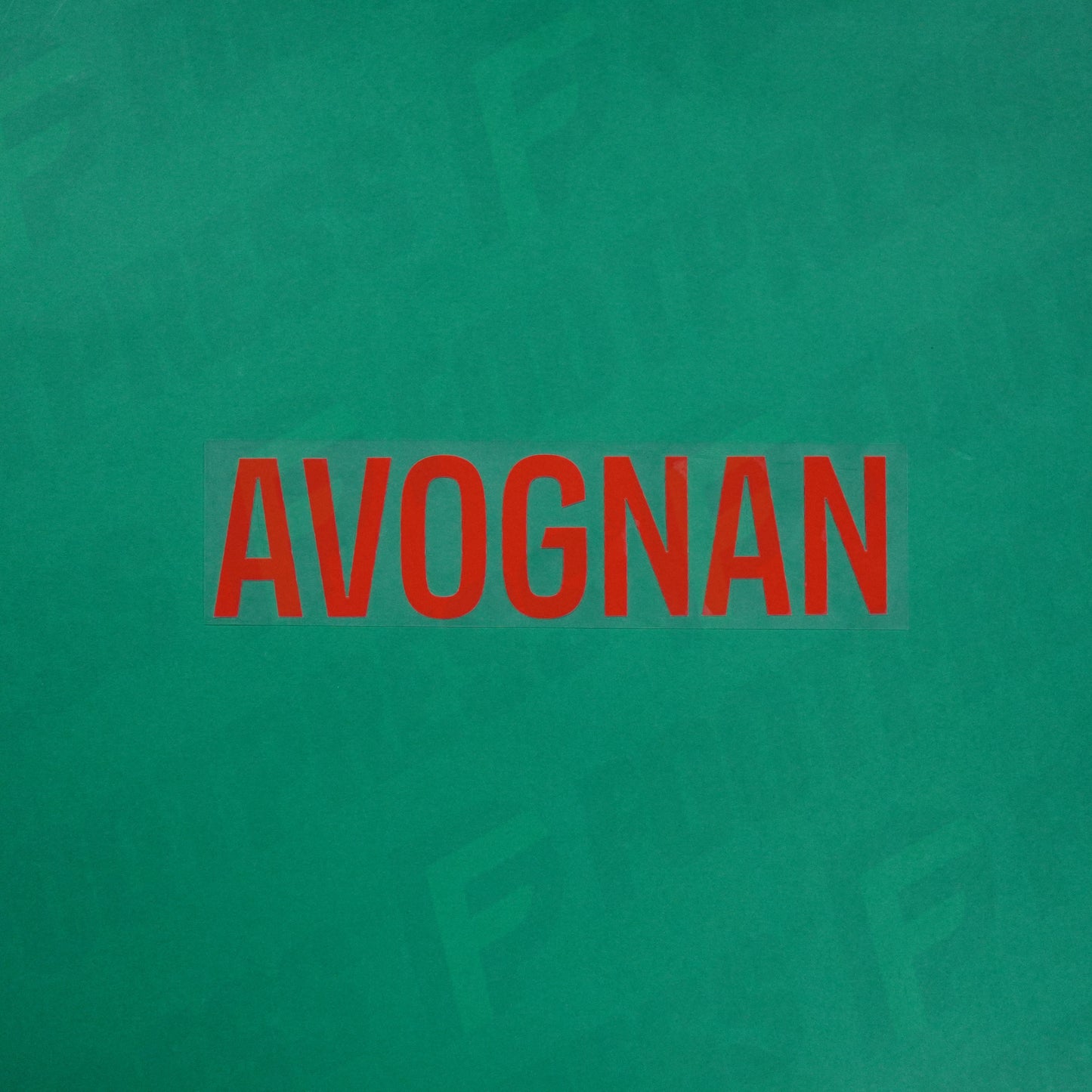 Flocage Officiel - Red Star FC, Avognan, Ligue 2, Nom seul, Rouge