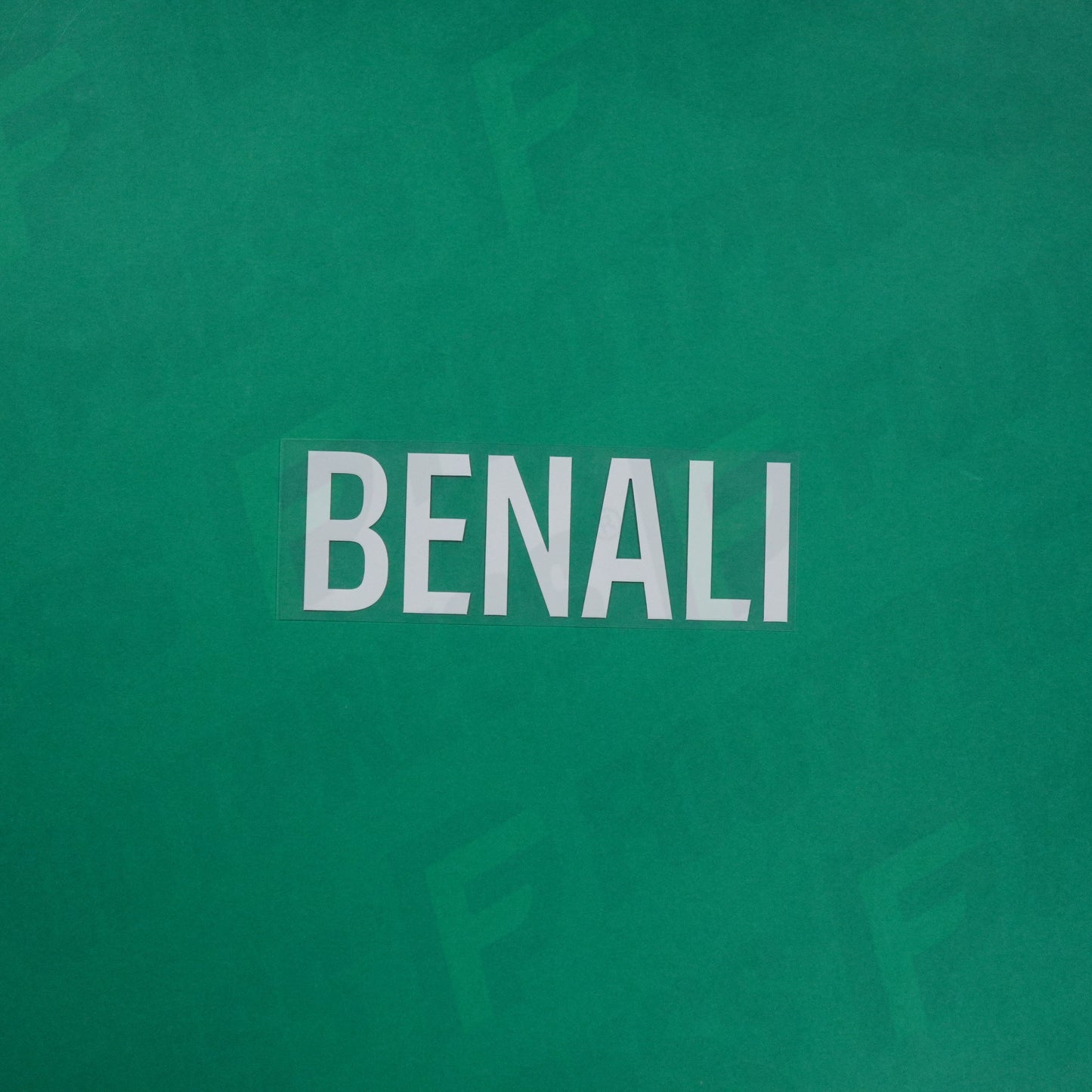 Flocage Officiel - Red Star FC, Benali, Ligue 2, Nom seul, Blanc