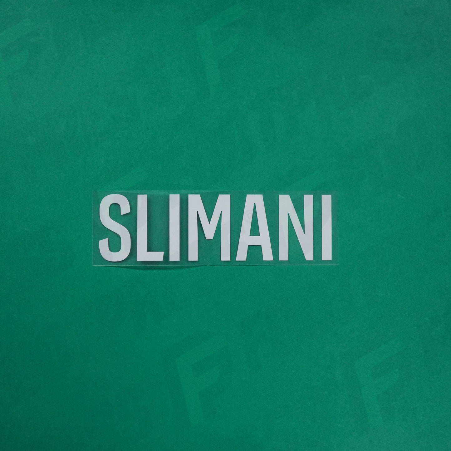 Flocage Officiel - Red Star FC, Slimani, Ligue 2, Nom seul, Blanc