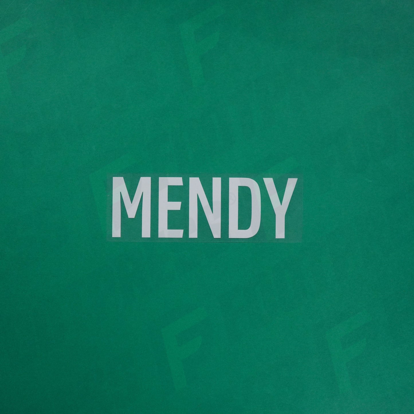 Flocage Officiel - Red Star FC, Mendy, Ligue 2, Nom seul, Blanc