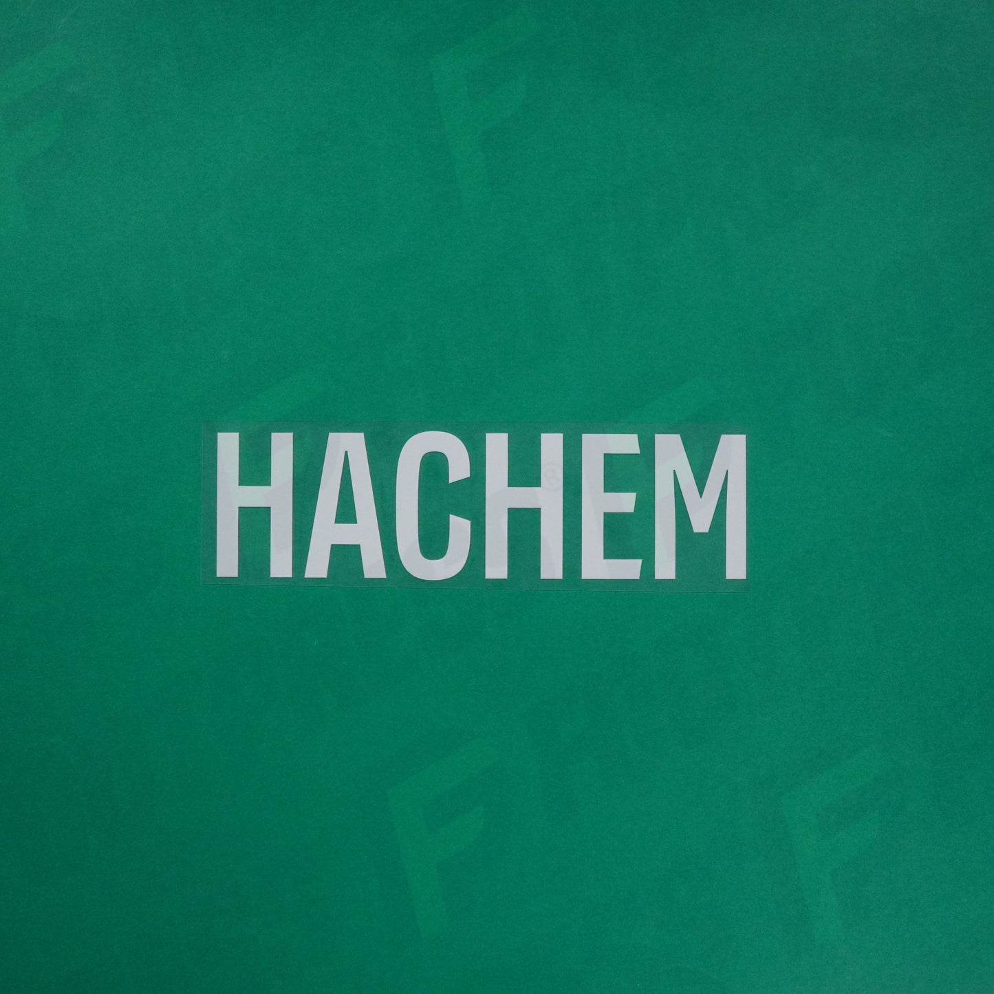 Flocage Officiel - Red Star FC, Hachem, Ligue 2, Nom seul, Blanc