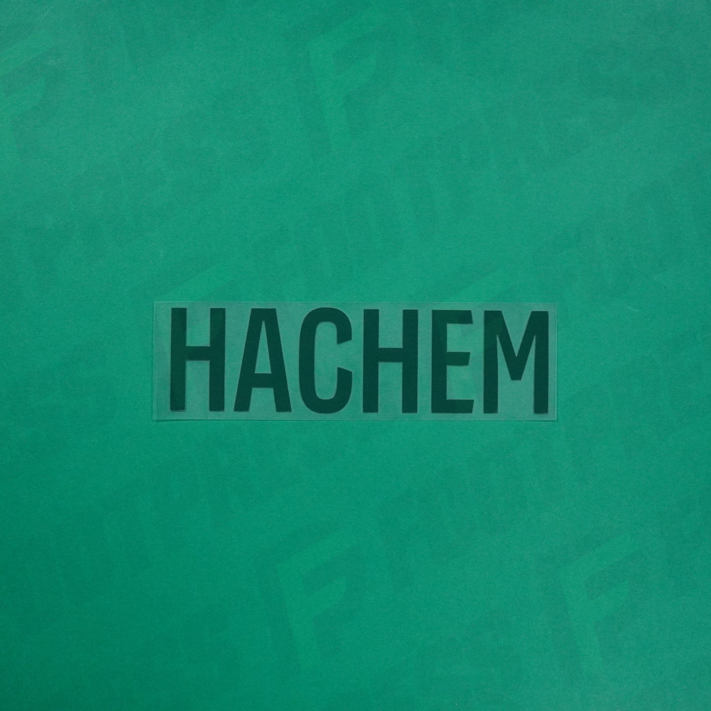 Flocage Officiel - Red Star FC, Hachem, Ligue 2, Nom seul, Vert