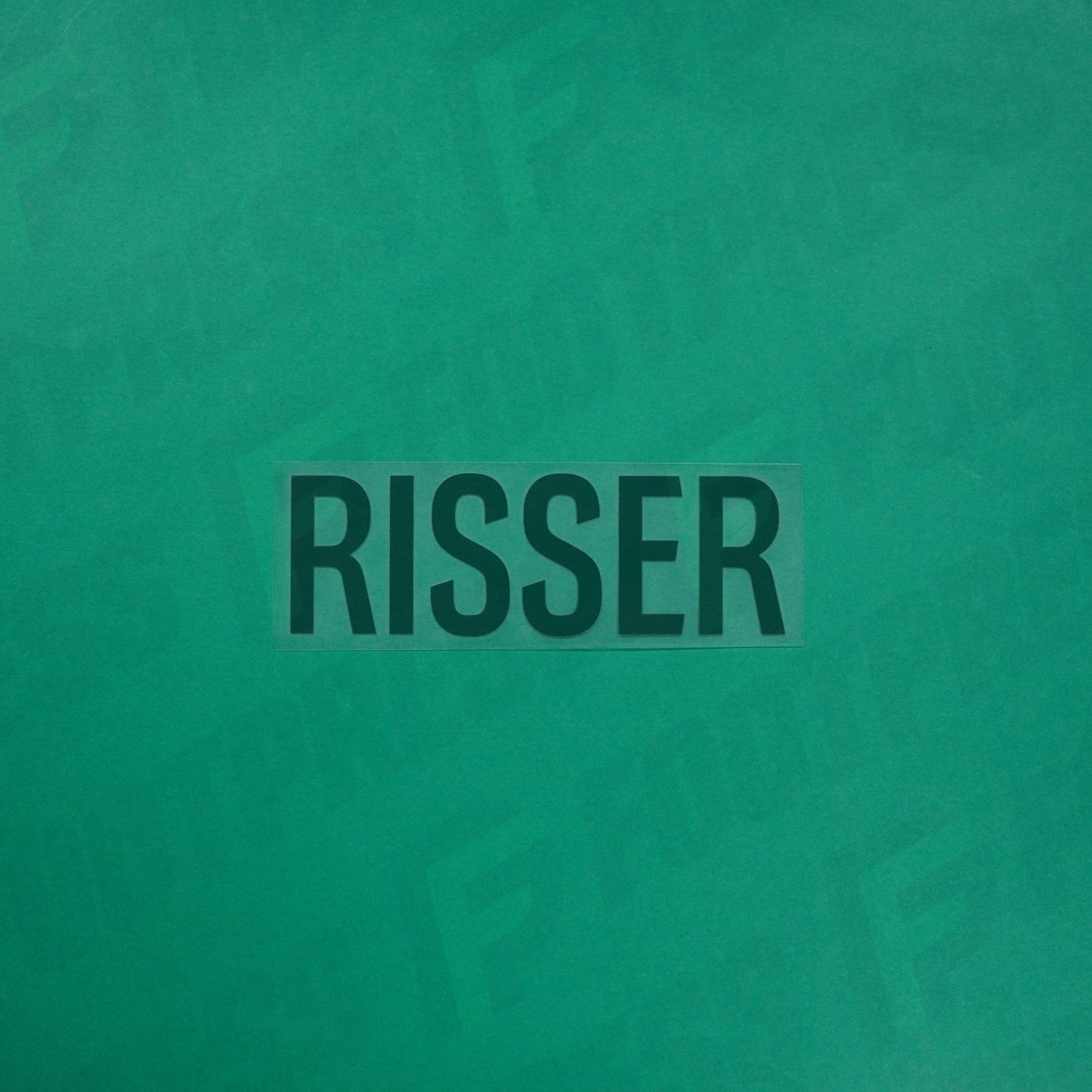 Flocage Officiel - Red Star FC, Risser, Ligue 2, Nom seul, Vert