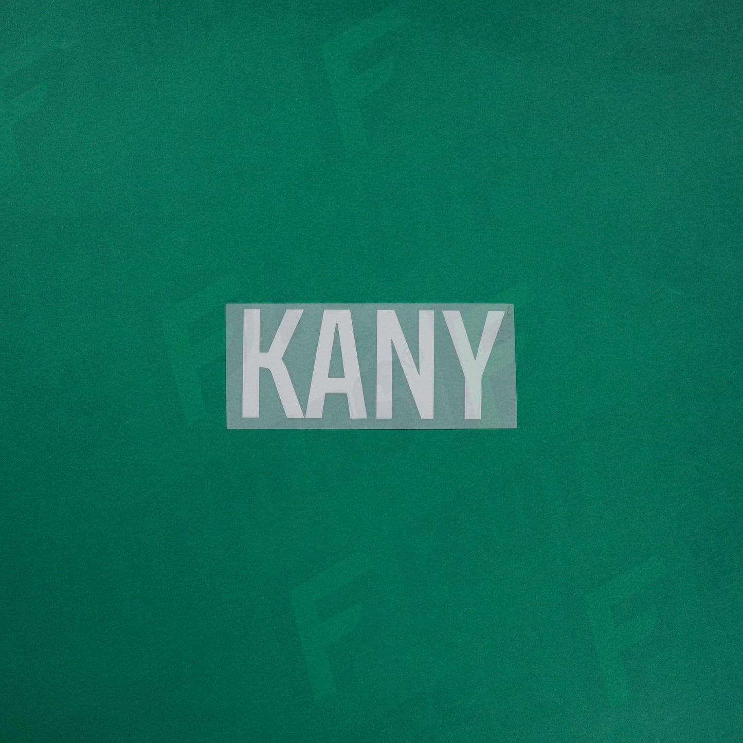 Flocage Officiel - Red Star FC, Kany, Ligue 2, Nom seul (Qualité supérieure), Blanc