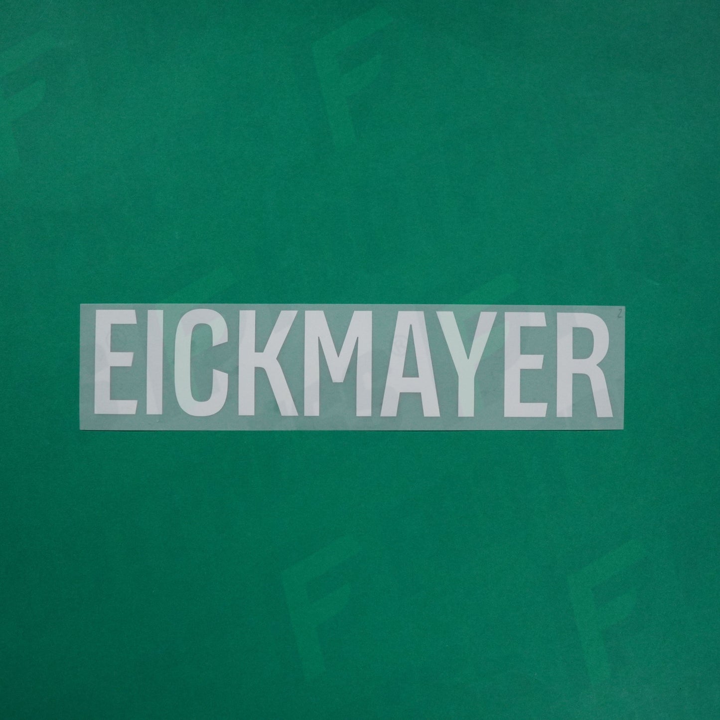 Flocage Officiel - Red Star FC, Eickmayer, Ligue 2, Nom seul (Qualité supérieure), Blanc