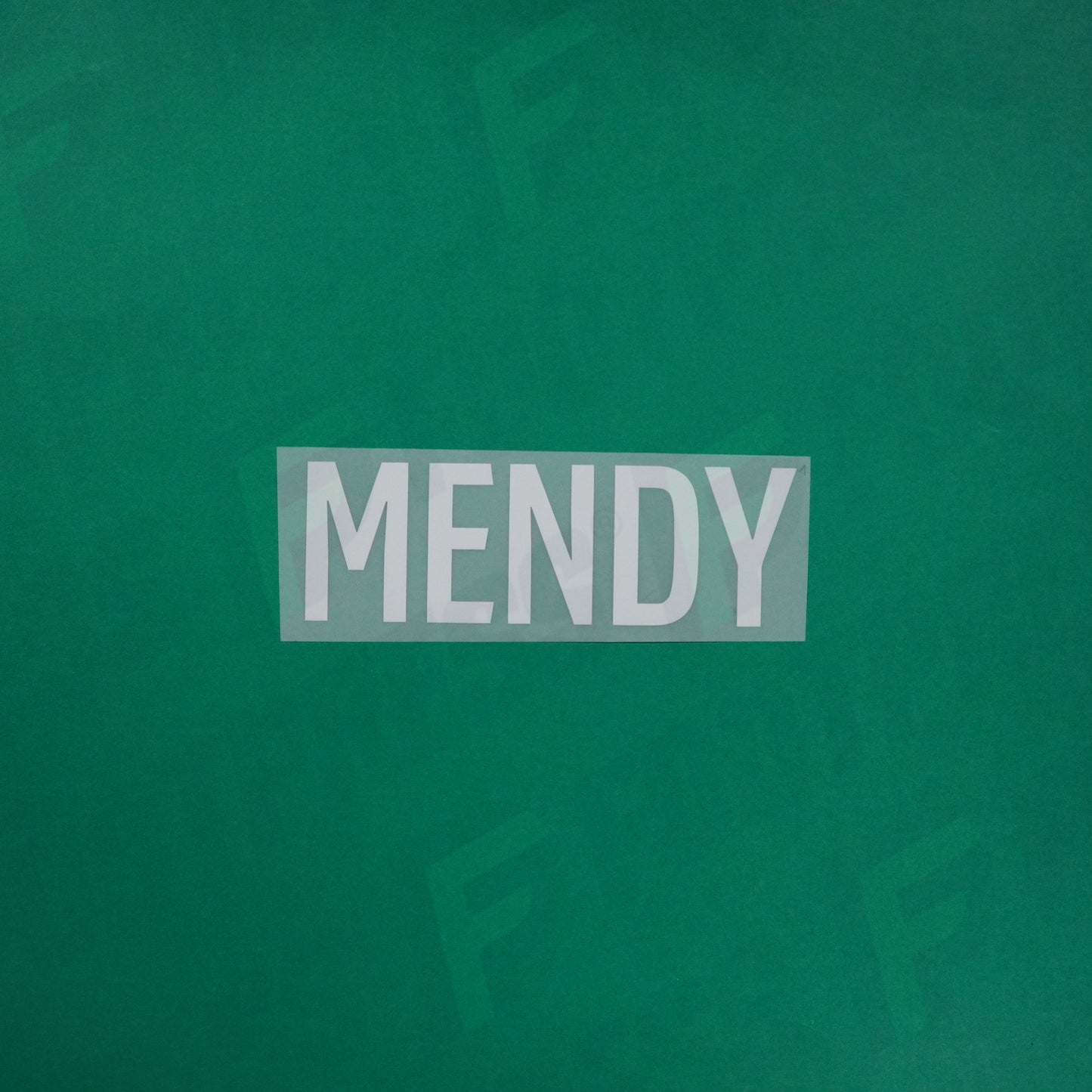 Flocage Officiel - Red Star FC, Mendy, Ligue 2, Nom seul (Qualité supérieure), Blanc