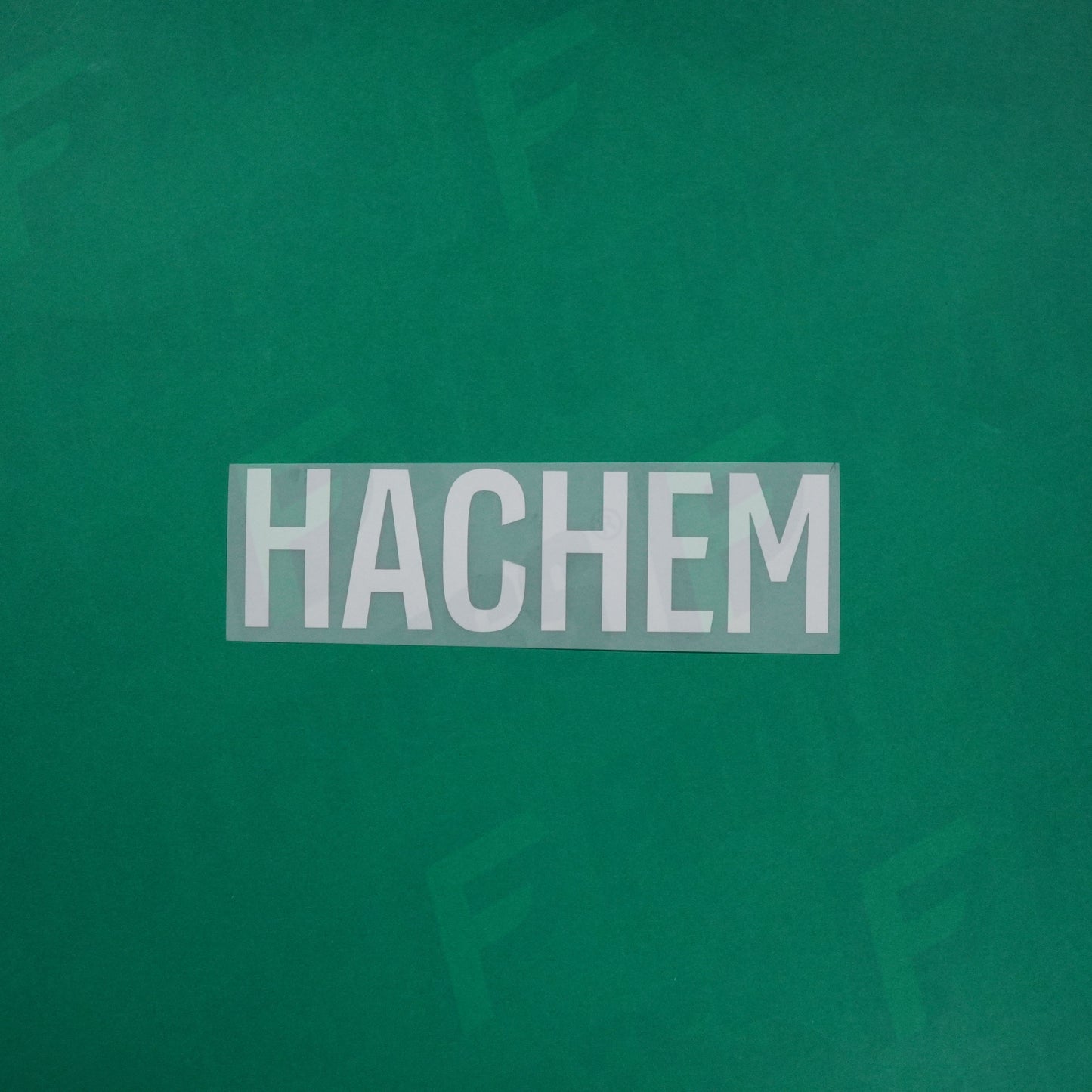 Flocage Officiel - Red Star FC, Hachem, Ligue 2, Nom seul (Qualité supérieure), Blanc