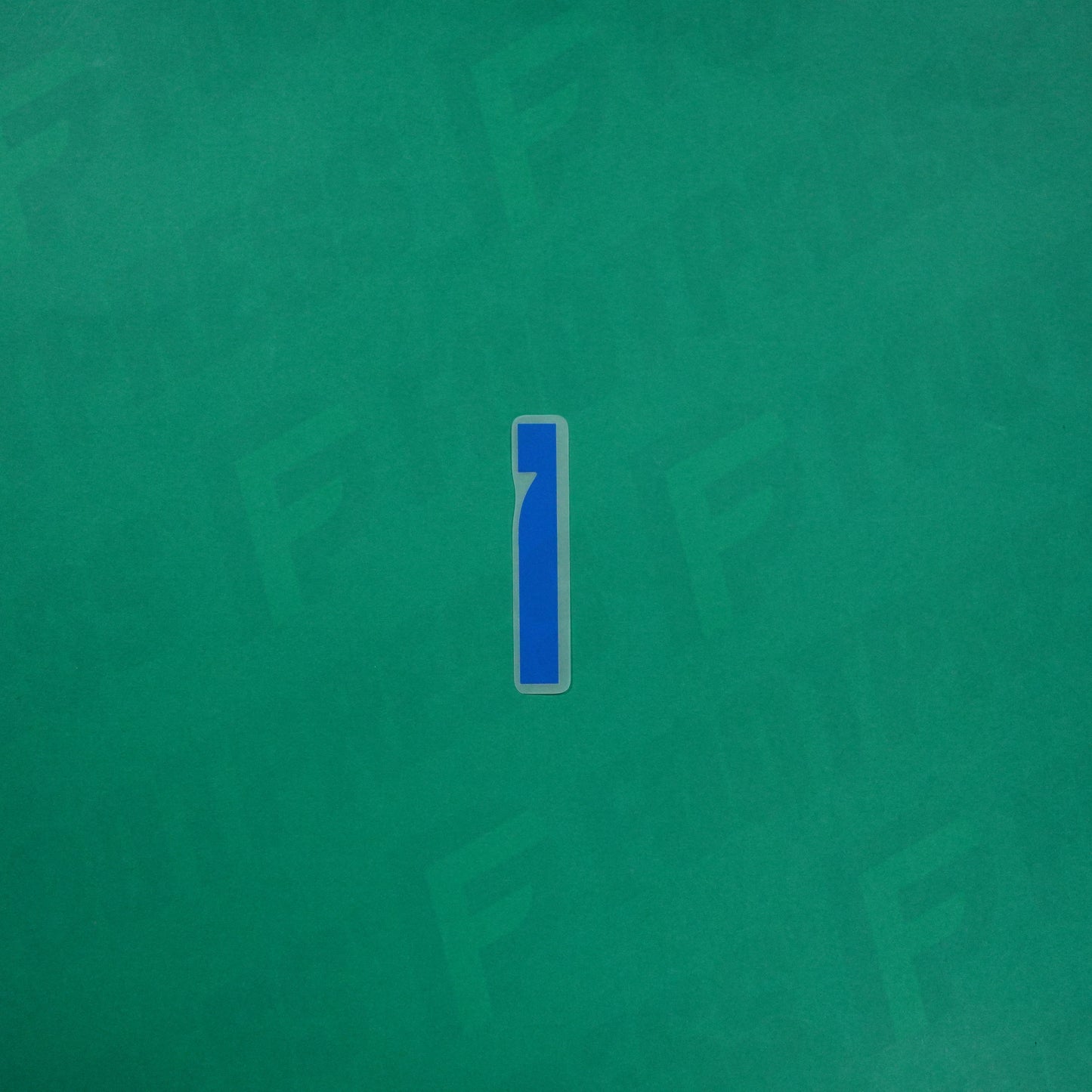 Flocage Officiel - Brésil, Petit Chiffre 1, 2024, Bleu