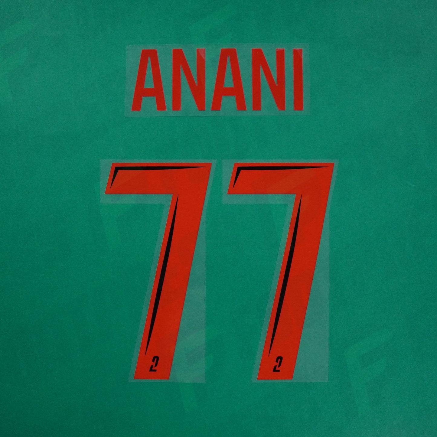 Flocage Officiel - Red Star FC, Anani, 2024/2025, Third, Rouge