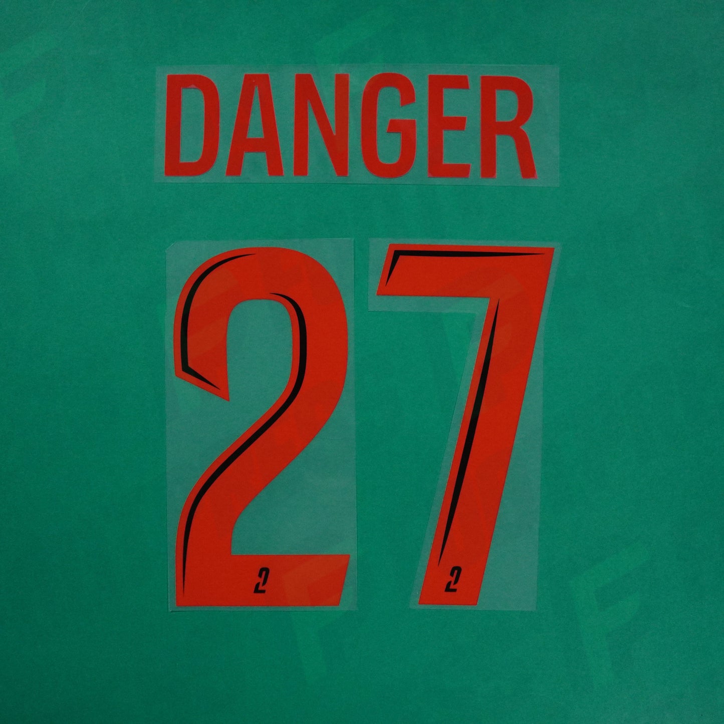 Flocage Officiel - Red Star FC, Danger, 2024/2025, Third, Rouge