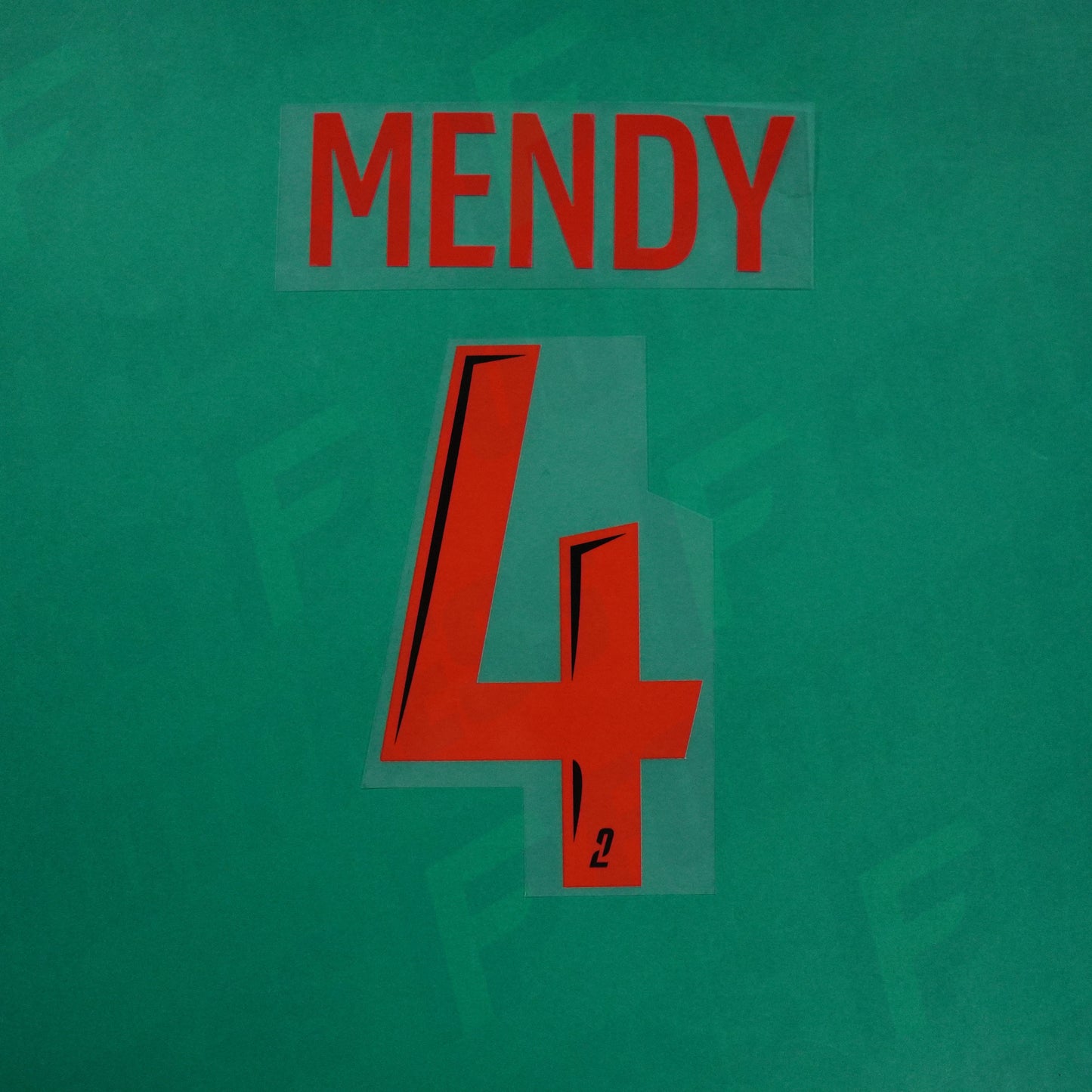 Flocage Officiel - Red Star FC, Mendy, 2024/2025, Third, Rouge