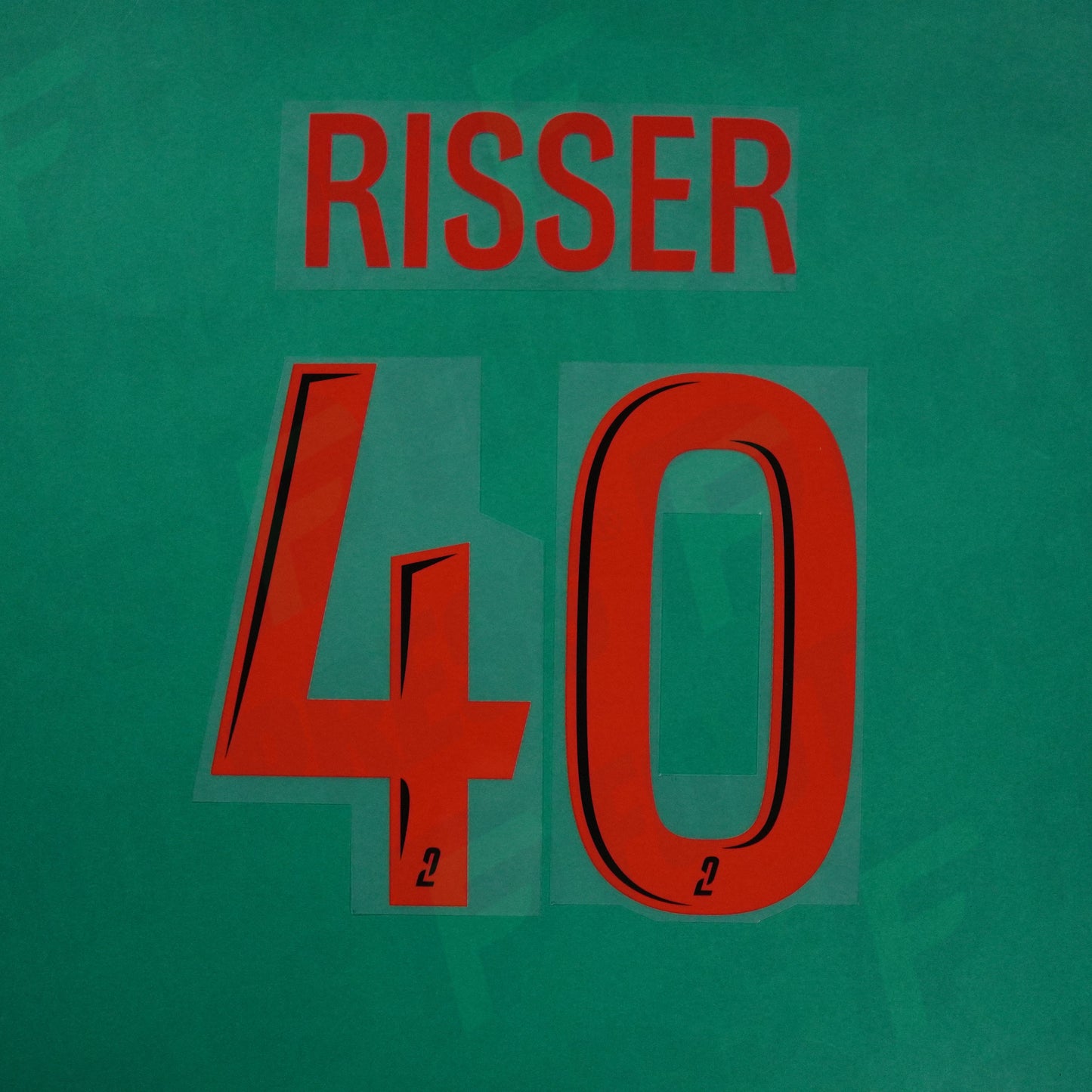 Flocage Officiel - Red Star FC, Risser, 2024/2025, Third, Rouge