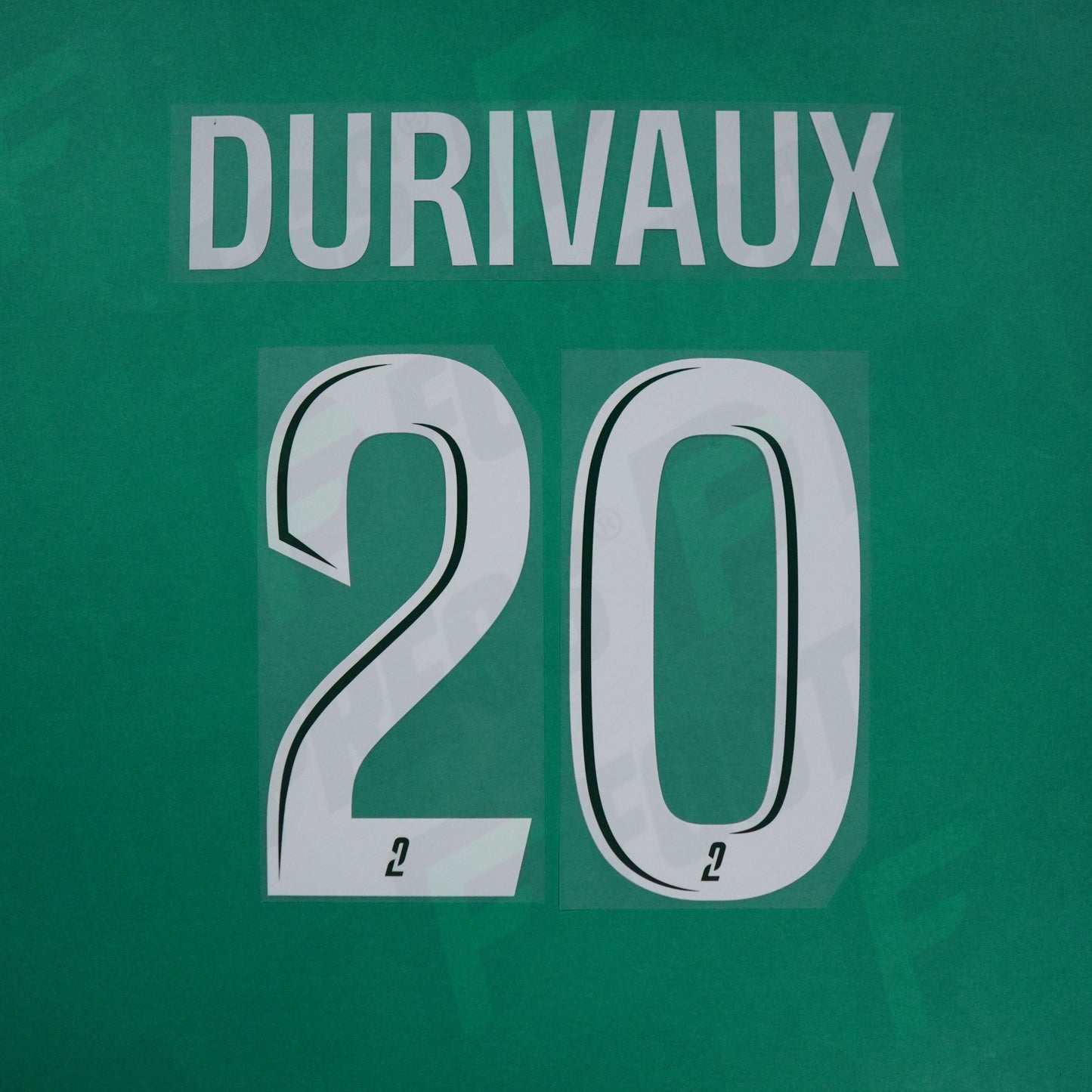 Flocage Officiel - Red Star FC, Durivaux, 2024/2025, Away, Blanc