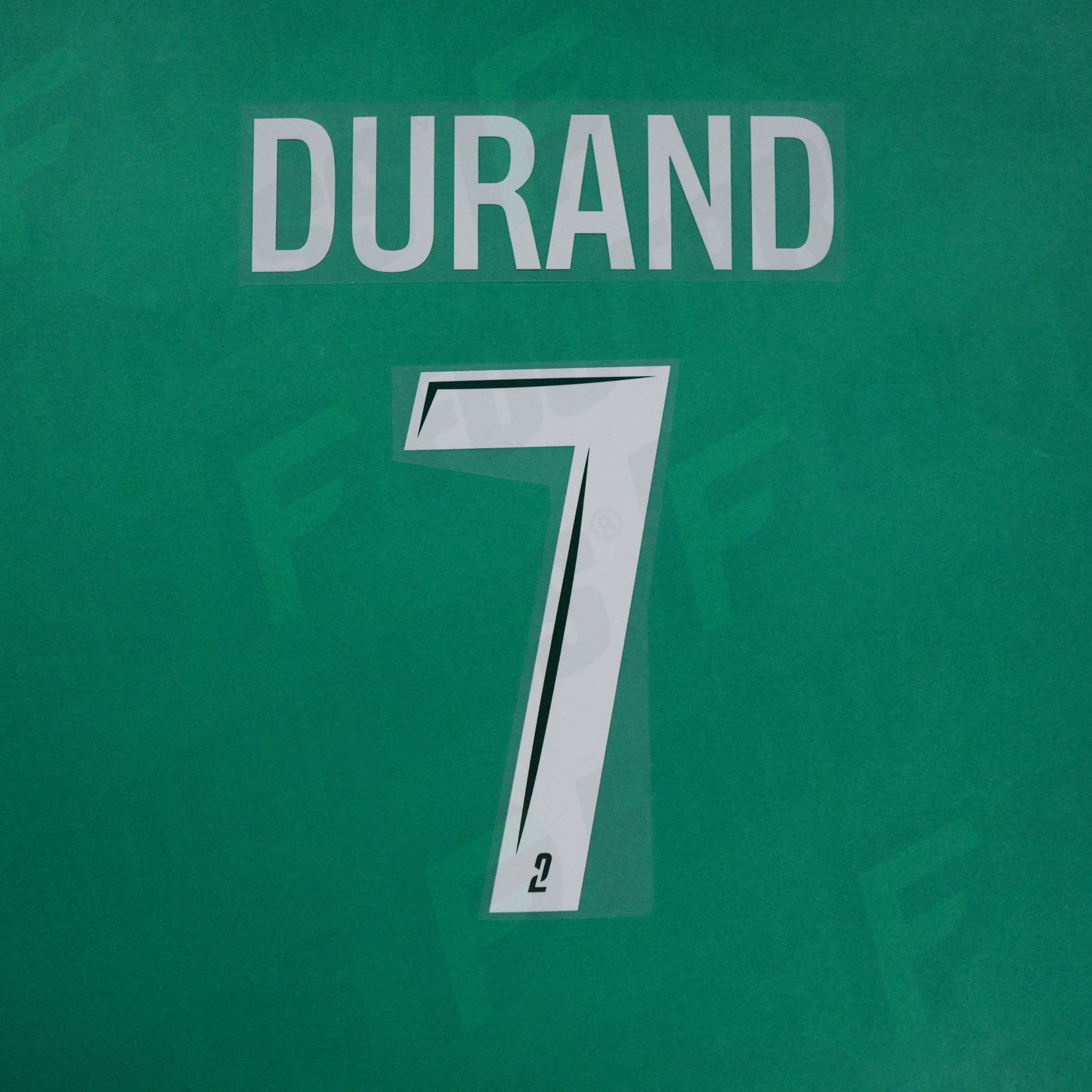 Flocage Officiel - Red Star FC, Durand, 2024/2025, Away, Blanc