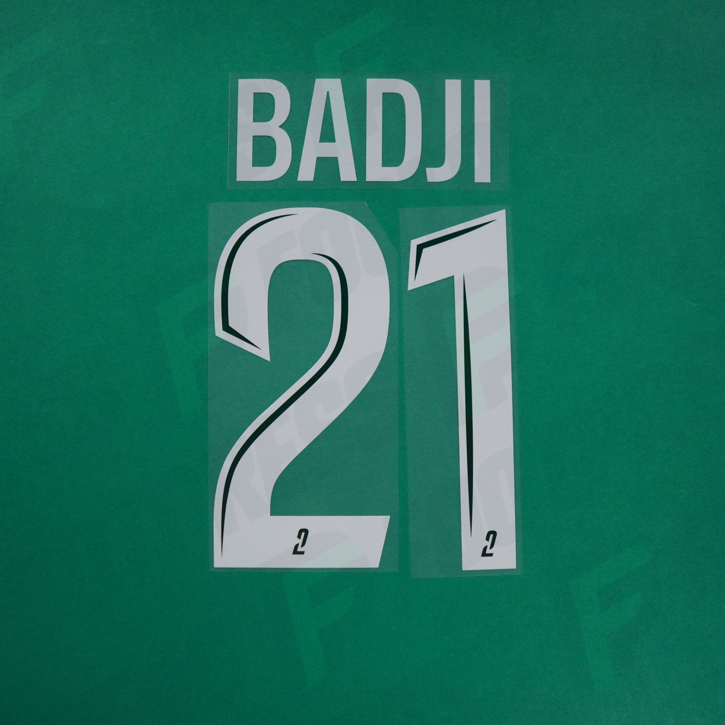 Flocage Officiel - Red Star FC, Badji, 2024/2025, Away, Blanc