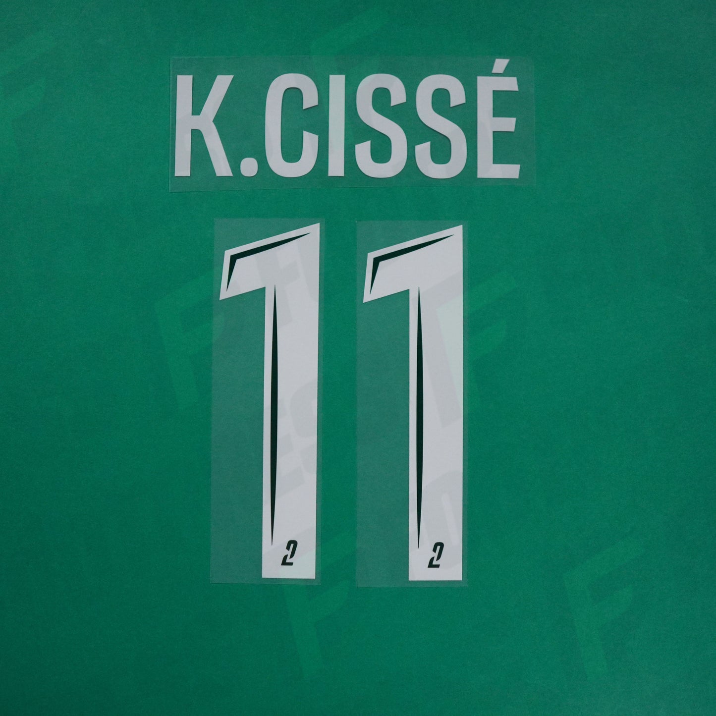 Flocage Officiel - Red Star FC, K.Cissé, 2024/2025, Away, Blanc