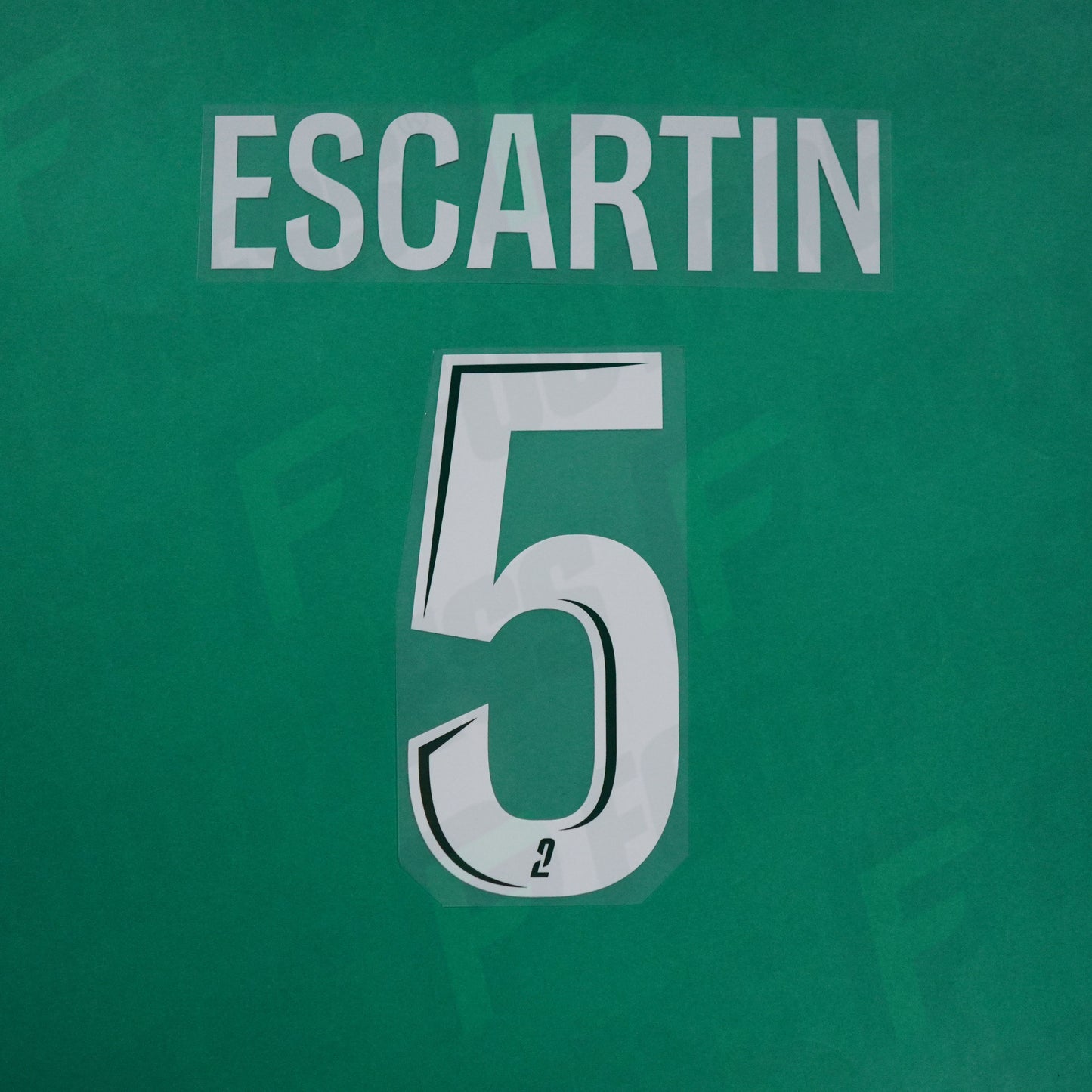 Flocage Officiel - Red Star FC, Escartin, 2024/2025, Away, Blanc