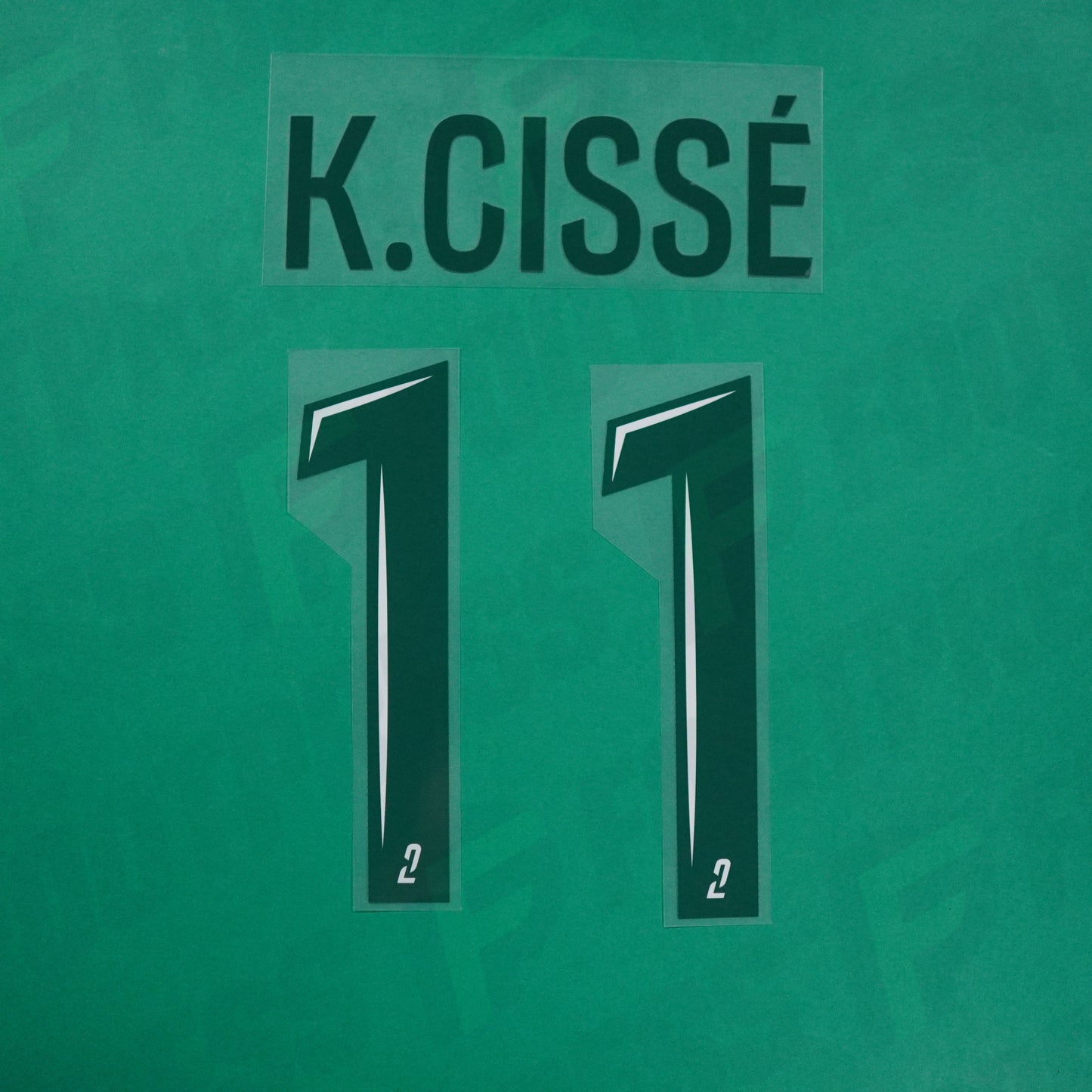 Flocage Officiel - Red Star FC, K.Cissé, 2024/2025, Home, Vert