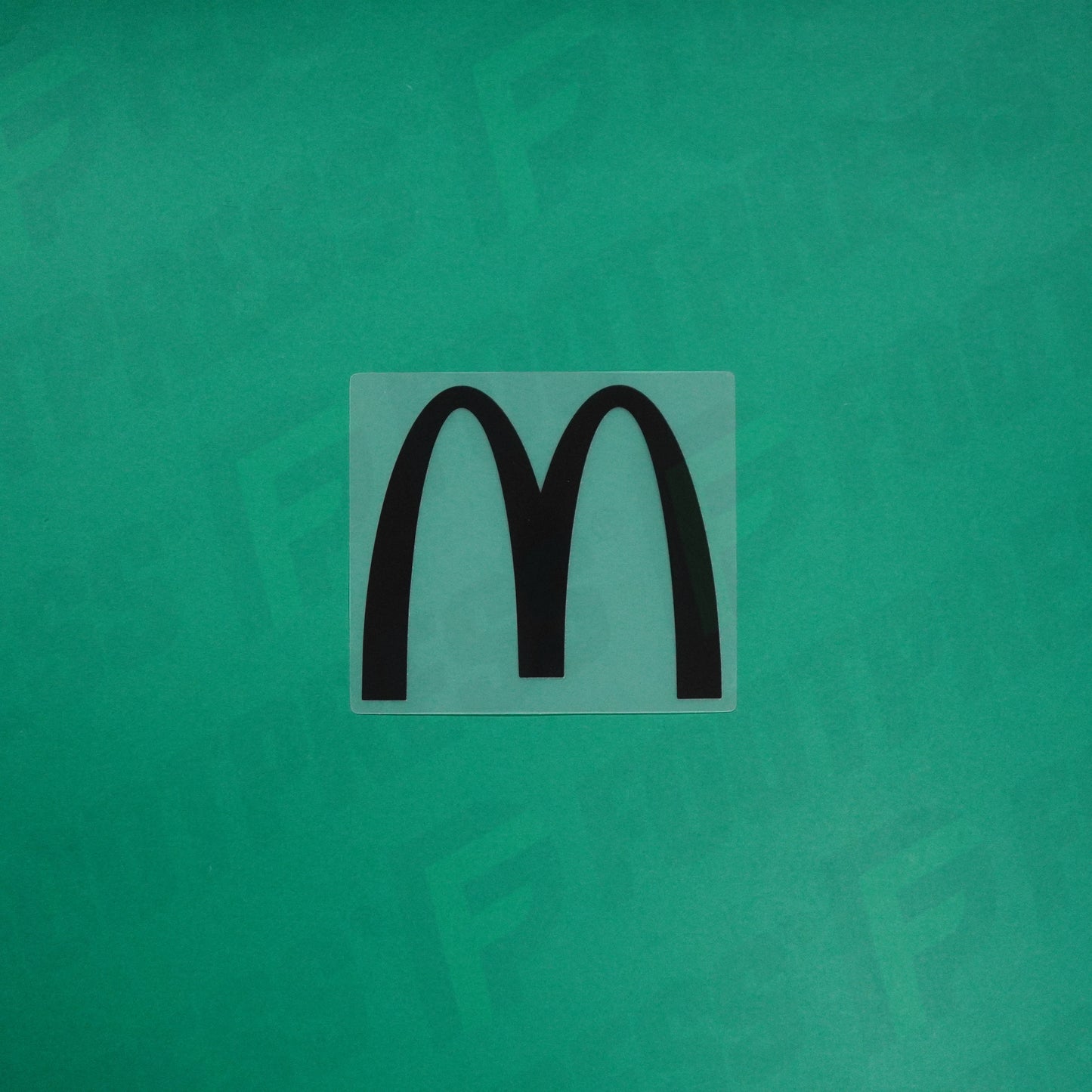 Flocage Officiel - Sponsor, RC Lens, McDonald's, Noir