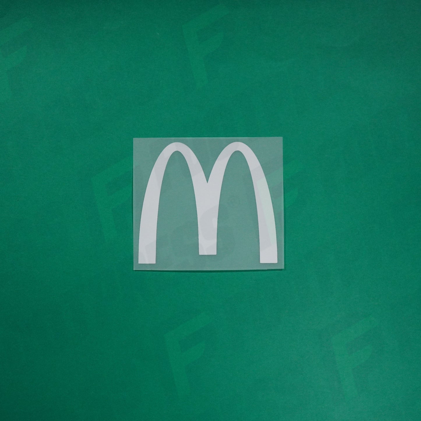 Flocage Officiel - Sponsor, RC Lens, McDonald's, Blanc