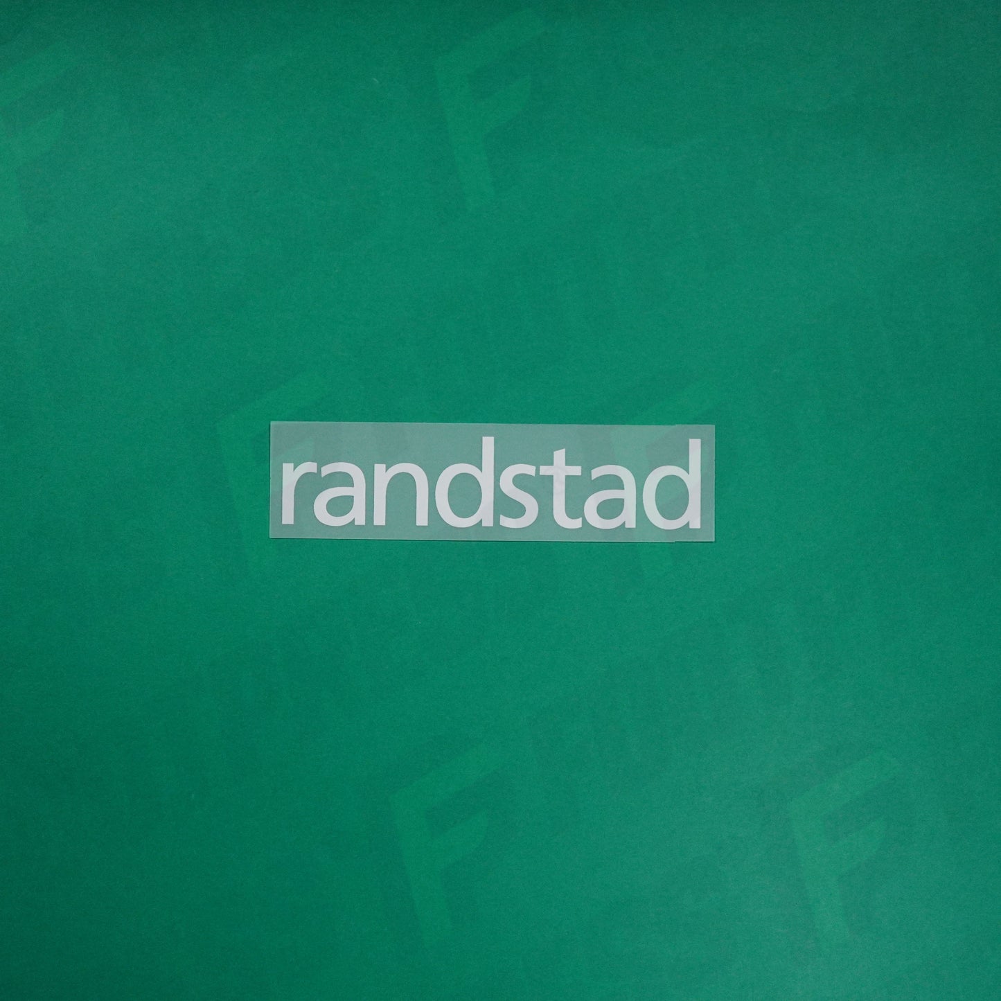 Flocage Officiel - Sponsor, RC Lens, Randstad, Blanc