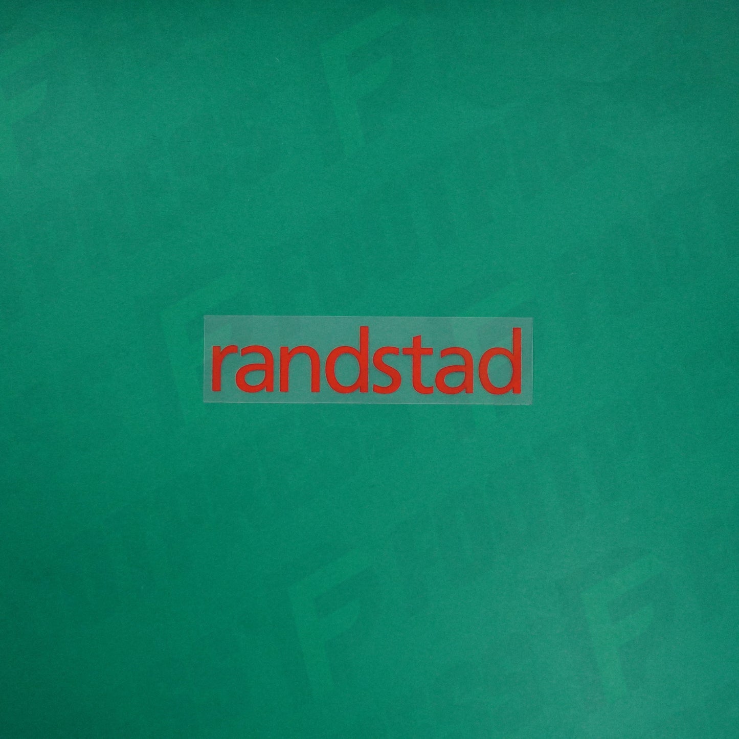 Flocage Officiel - Sponsor, RC Lens, Randstad, Rouge