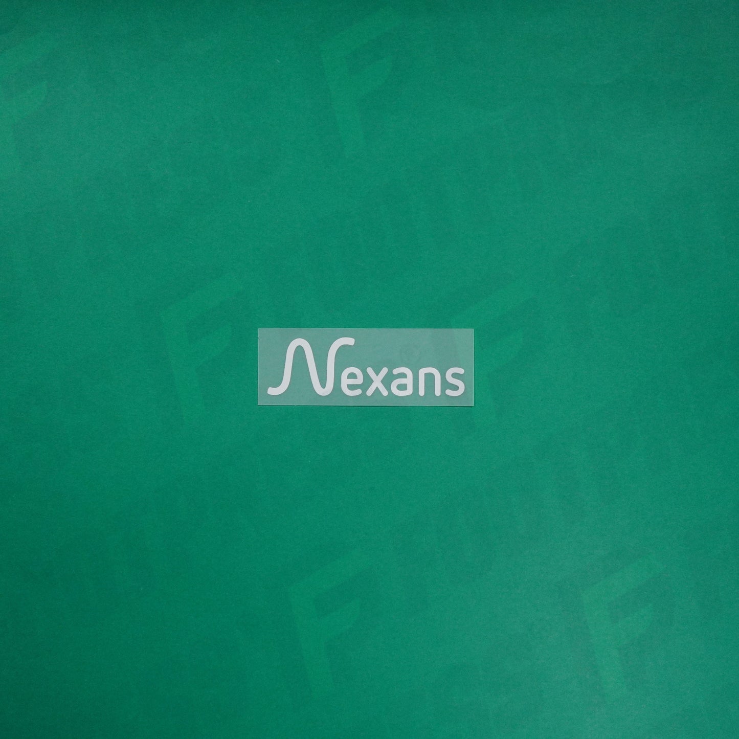 Flocage Officiel - Sponsor, RC Lens, Nexans, Blanc