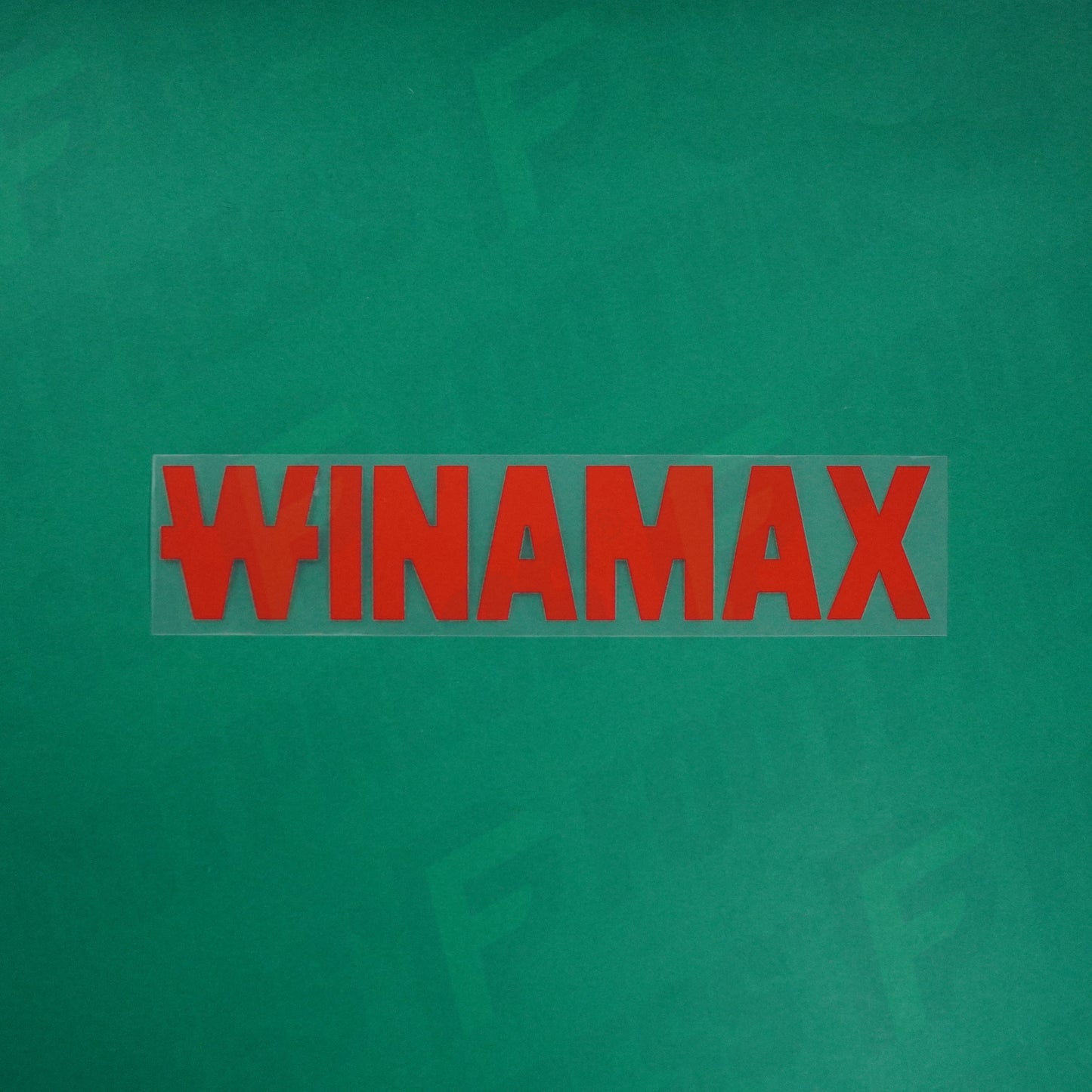 Flocage Officiel - Sponsor, RC Lens, Winamax, Rouge