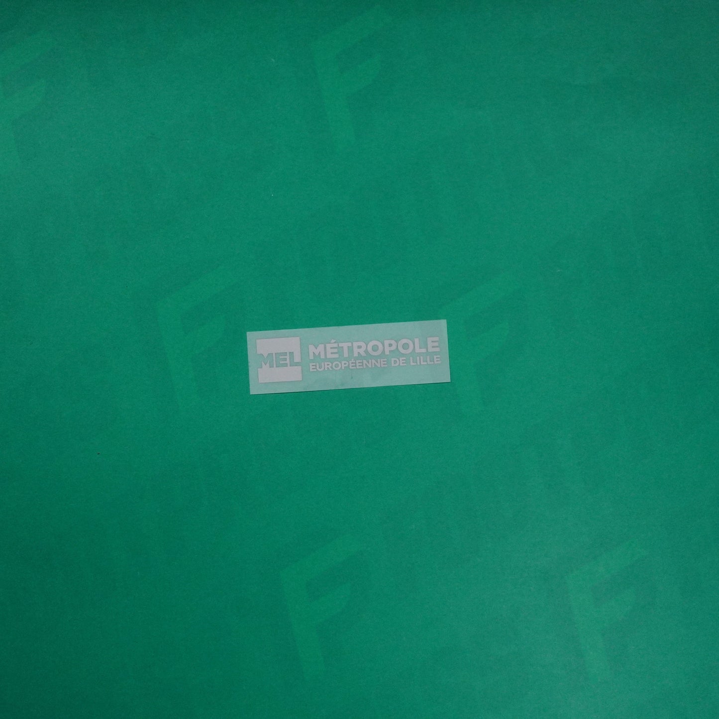 Flocage Officiel - Sponsor, Lille OSC, MEL Métropole Européenne de Lille, Argenté