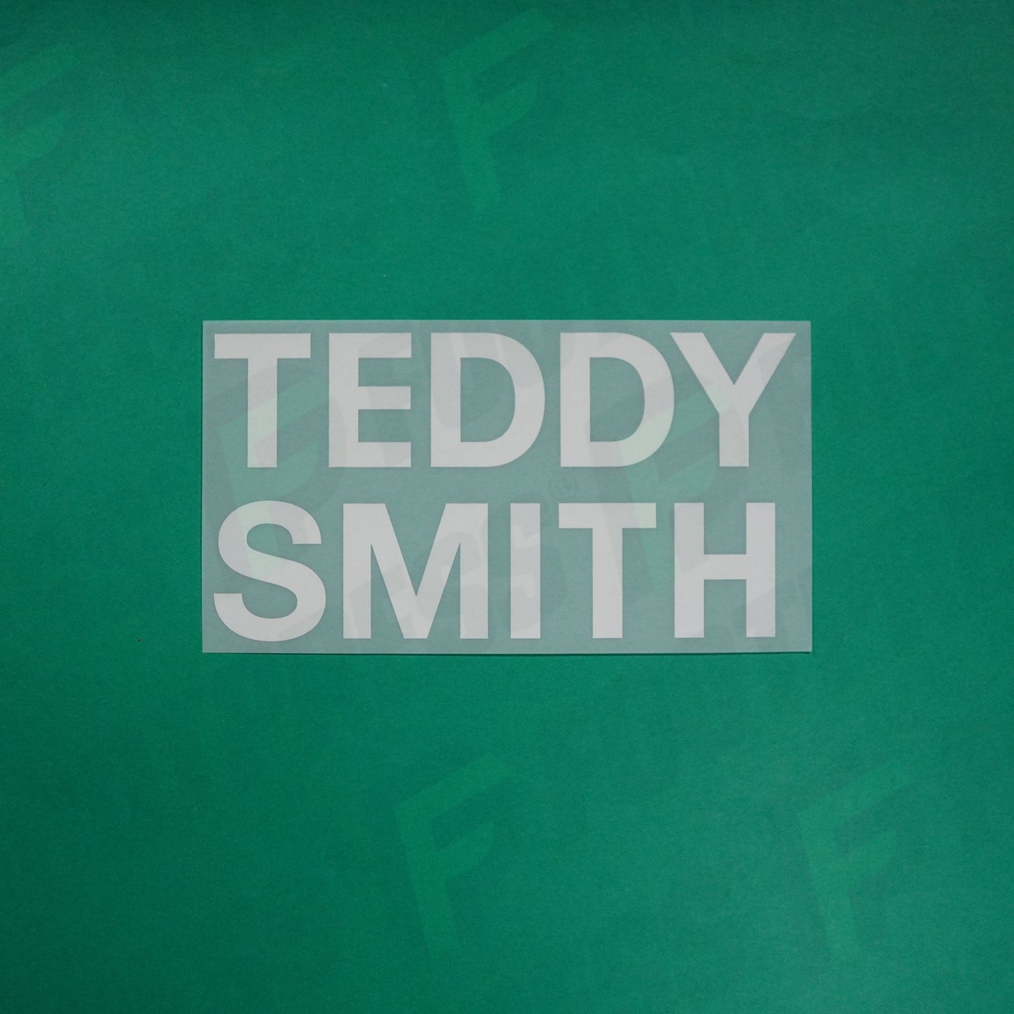 Flocage Officiel - Sponsor, Lille OSC, Teddy Smith, Blanc