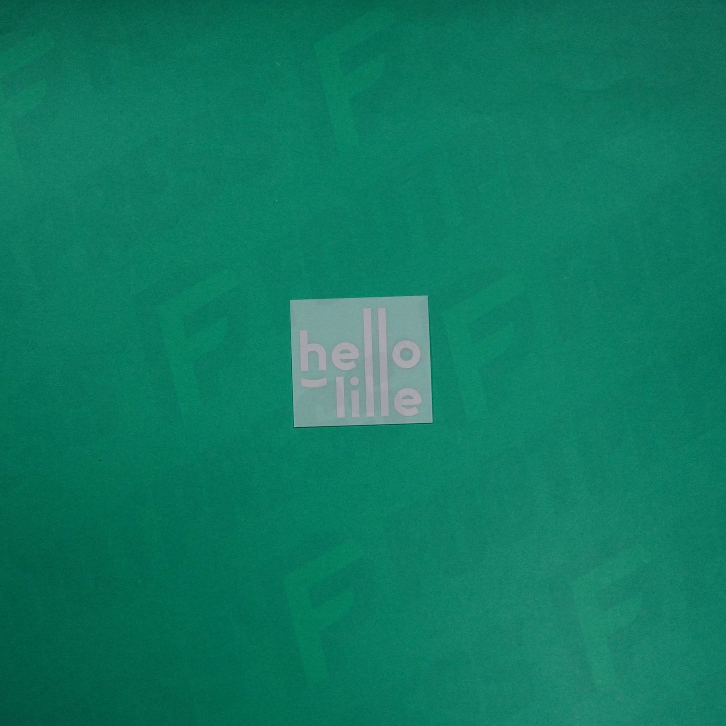 Flocage Officiel - Sponsor, Lille OSC, Hello Lille, Argenté