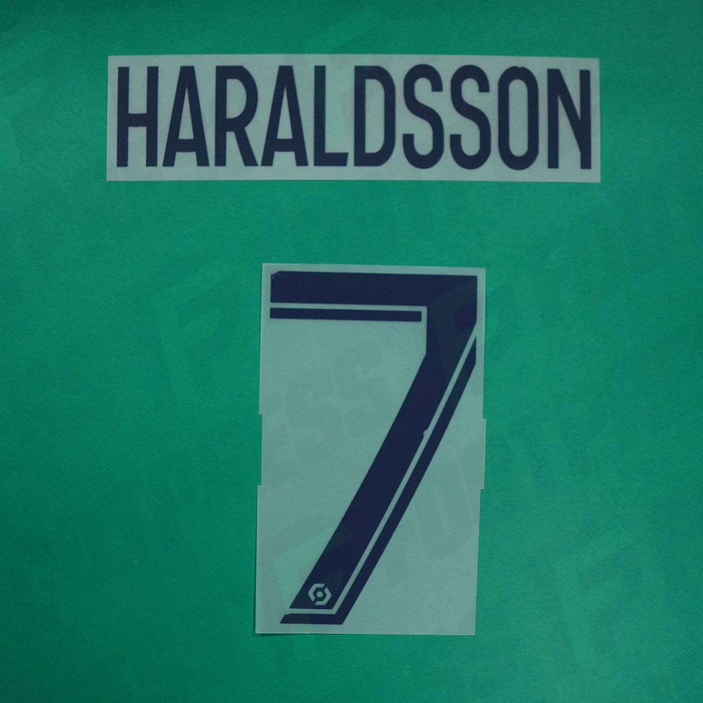 Flocage Officiel - Lille OSC, Haraldsson, 2023/2024, Away, Bleu Foncé