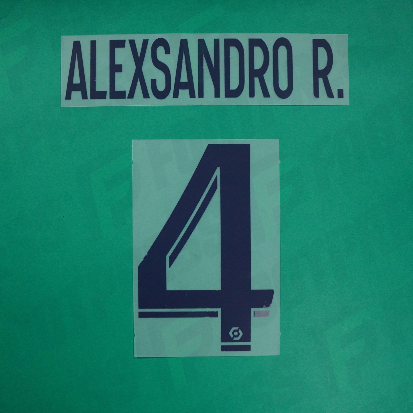 Flocage Officiel - Lille OSC, Alexsandro, 2023/2024, Away, Bleu Foncé