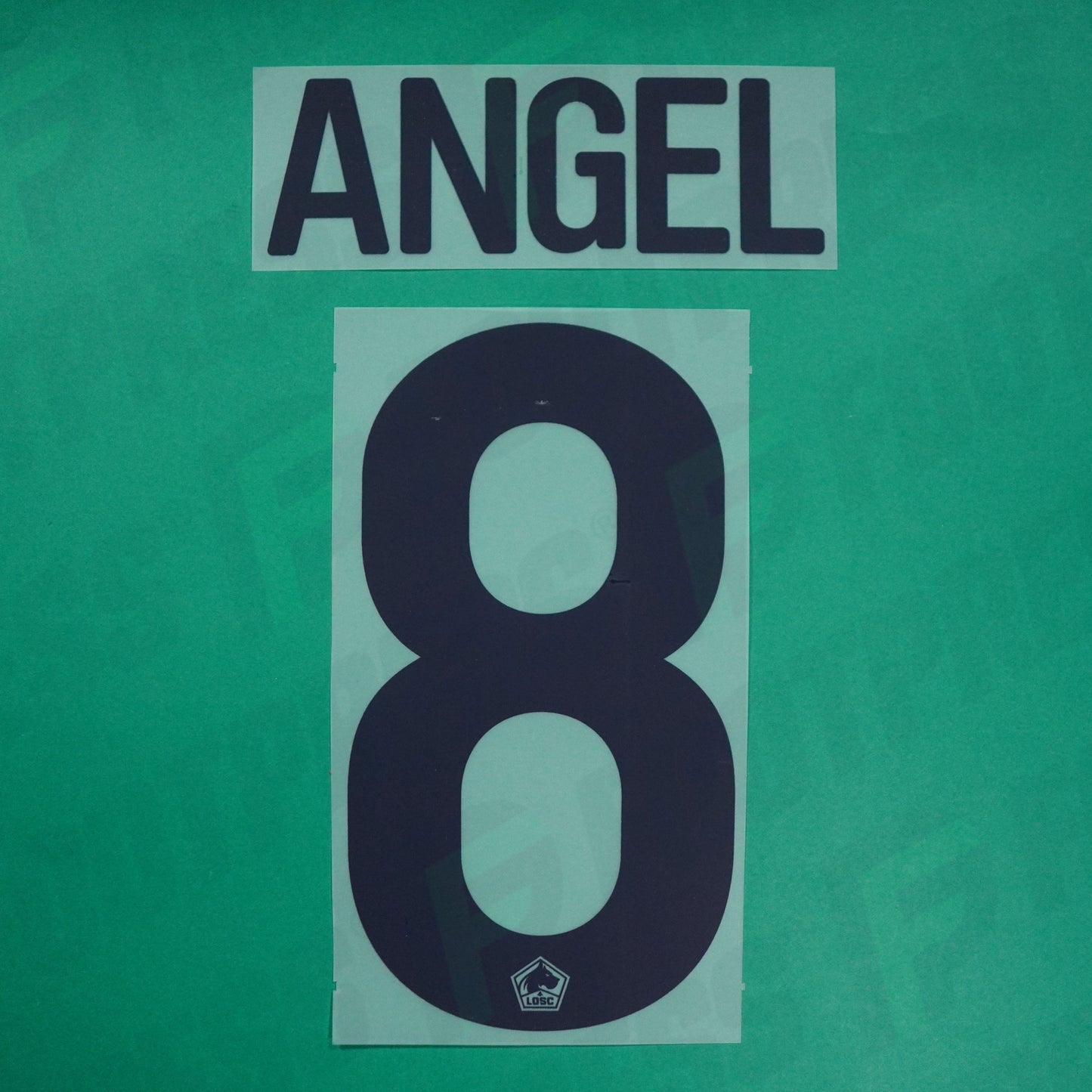 Flocage Officiel - Lille OSC, Angel Gomes, 2024/2025, Away EUROPE, Bleu Foncé