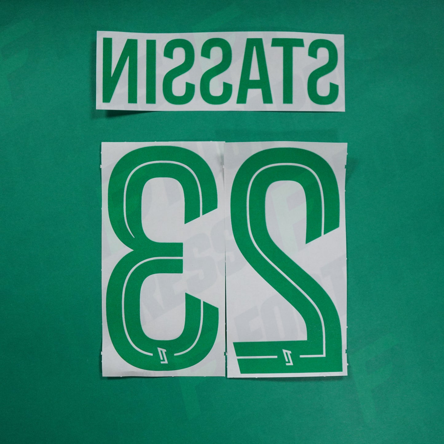 Flocage Officiel - AS Saint-Etienne, Stassin, 2024/2025, Away, Vert