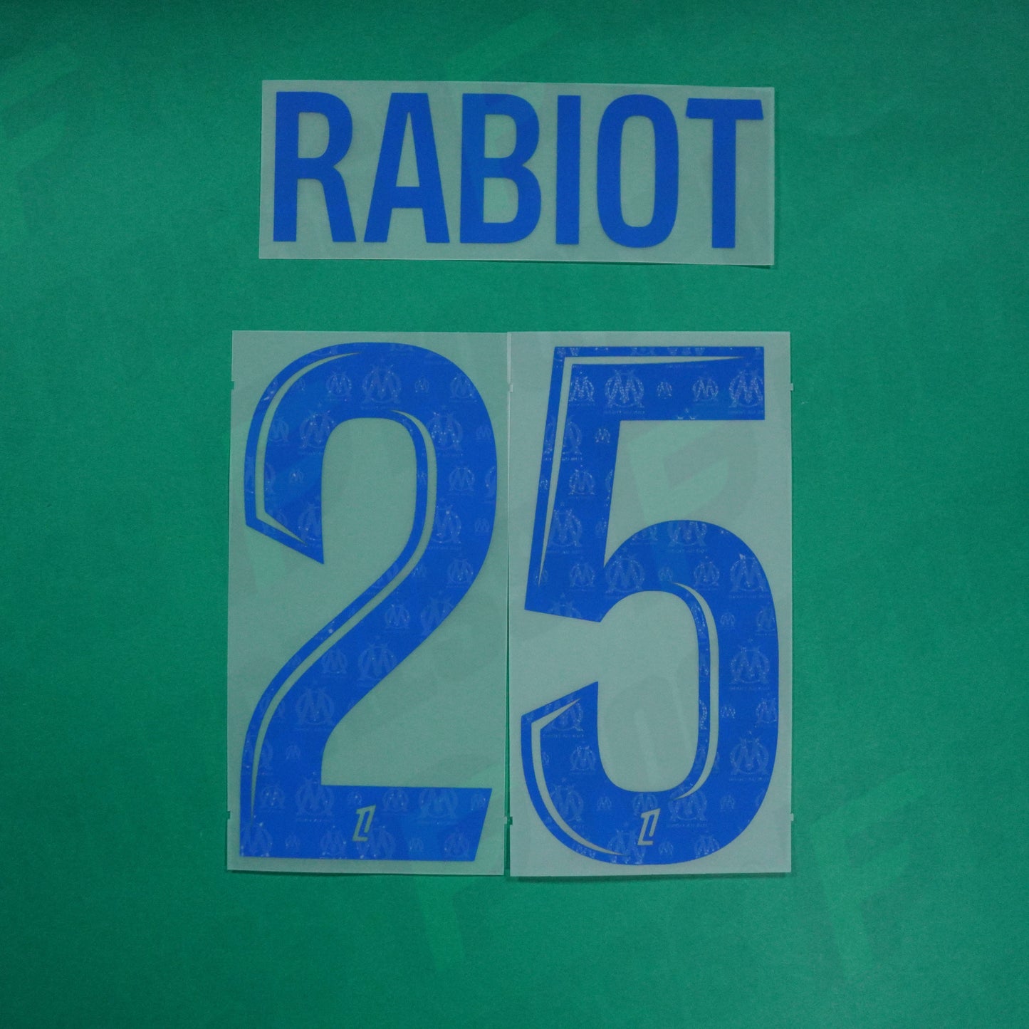 Flocage Officiel - Olympique de Marseille, Rabiot, 2024/2025, Third, Bleu foncé