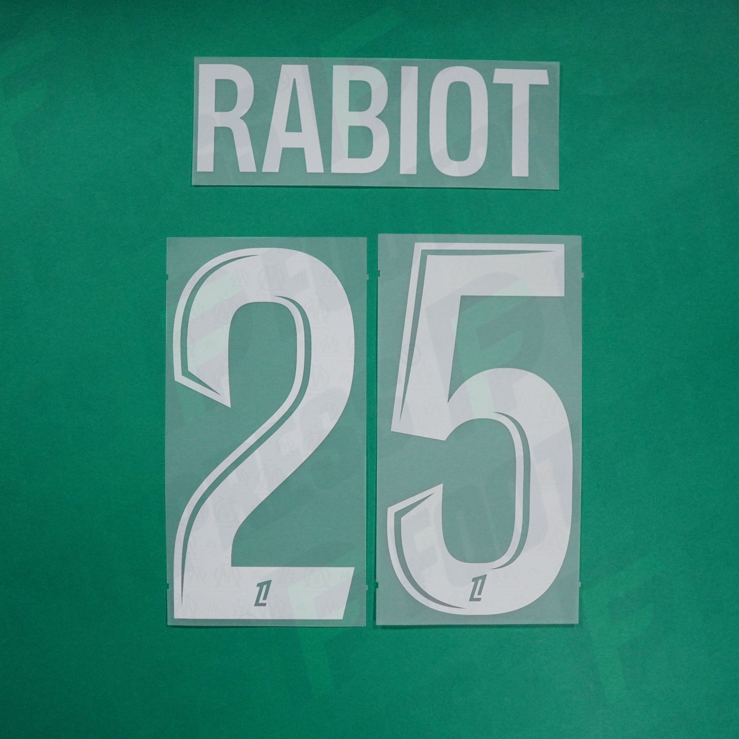 Flocage Officiel - Olympique de Marseille, Rabiot, 2024/2025, Away, Blanc