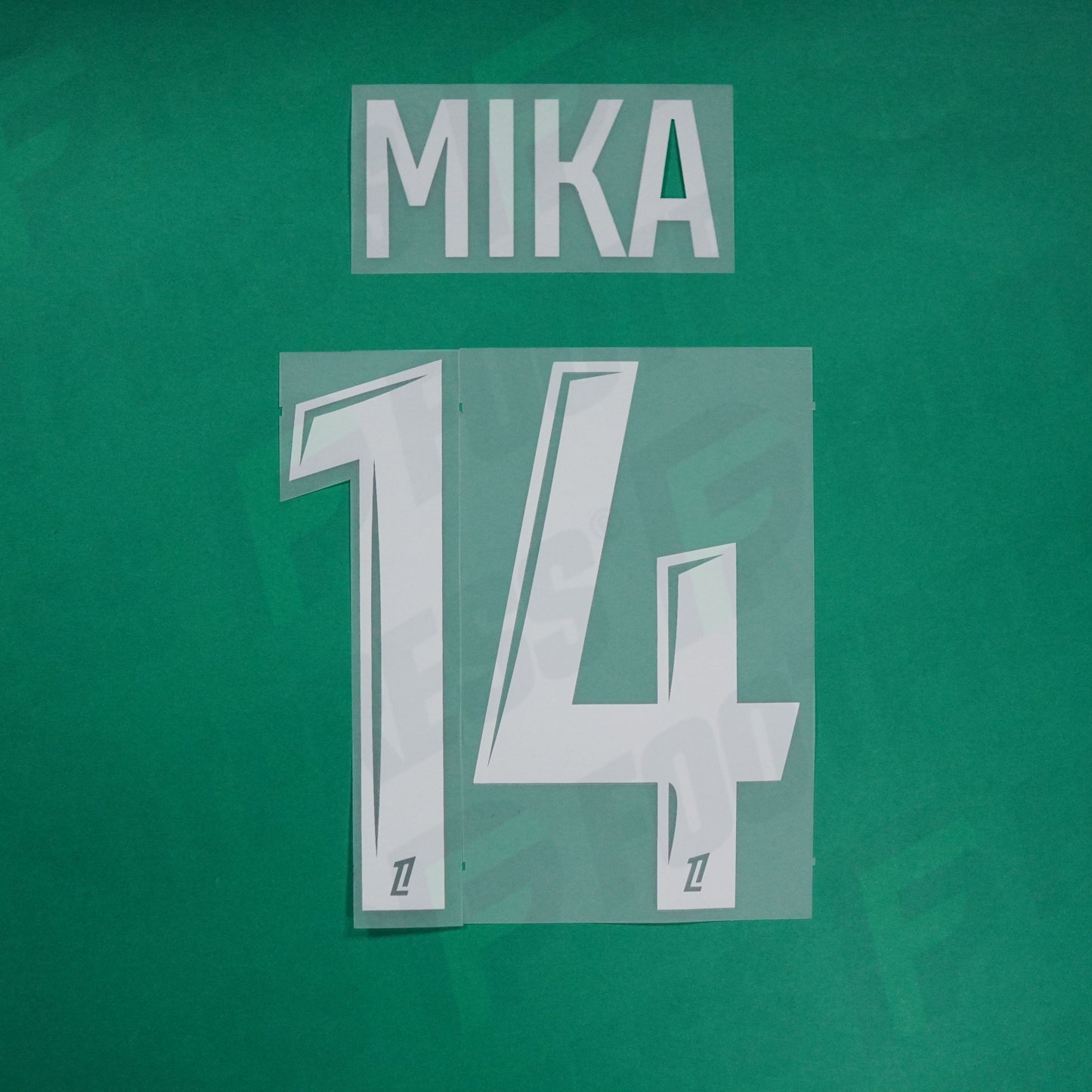 Flocage Officiel - AS Monaco, Mika Biereth, 2024/2025, Away, Blanc