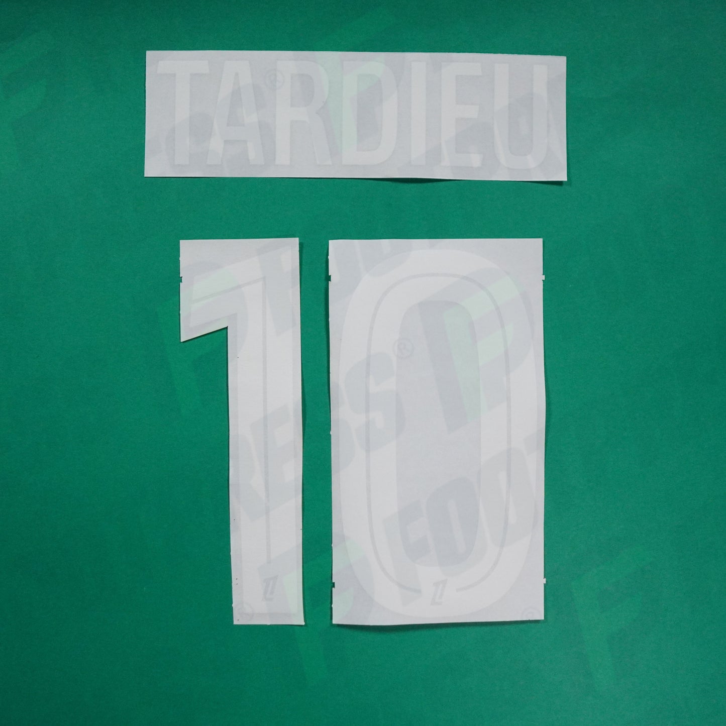 Flocage Officiel - AS Saint-Etienne, Tardieu, 2024/2025, Home, Blanc