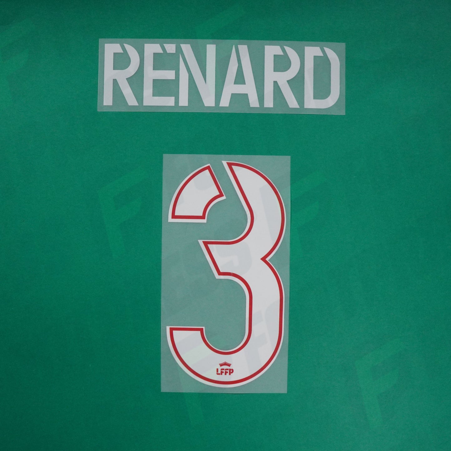 Flocage Officiel - Olympique Lyonnais Féminine, Renard, 2024/2025, Away, Blanc