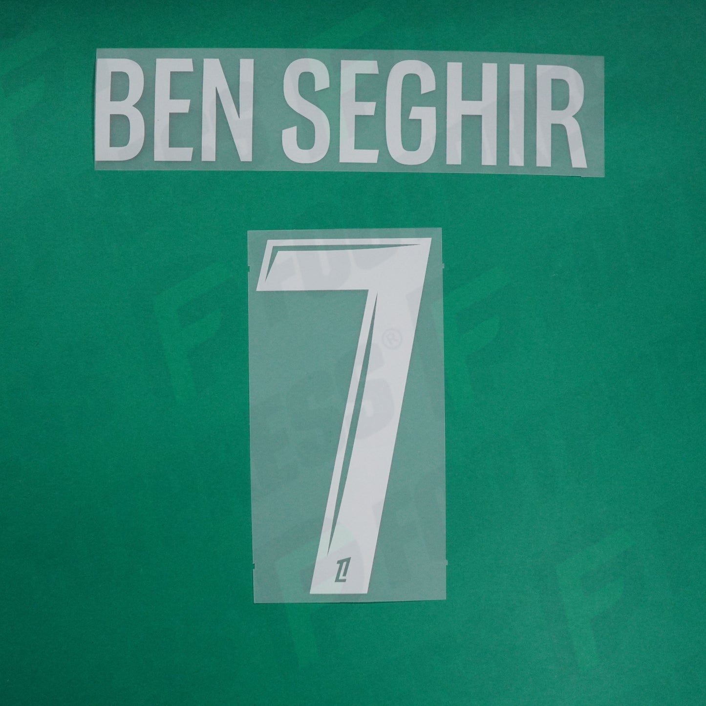 Flocage Officiel - AS Monaco, Ben Seghir, 2024/2025, Away, Blanc