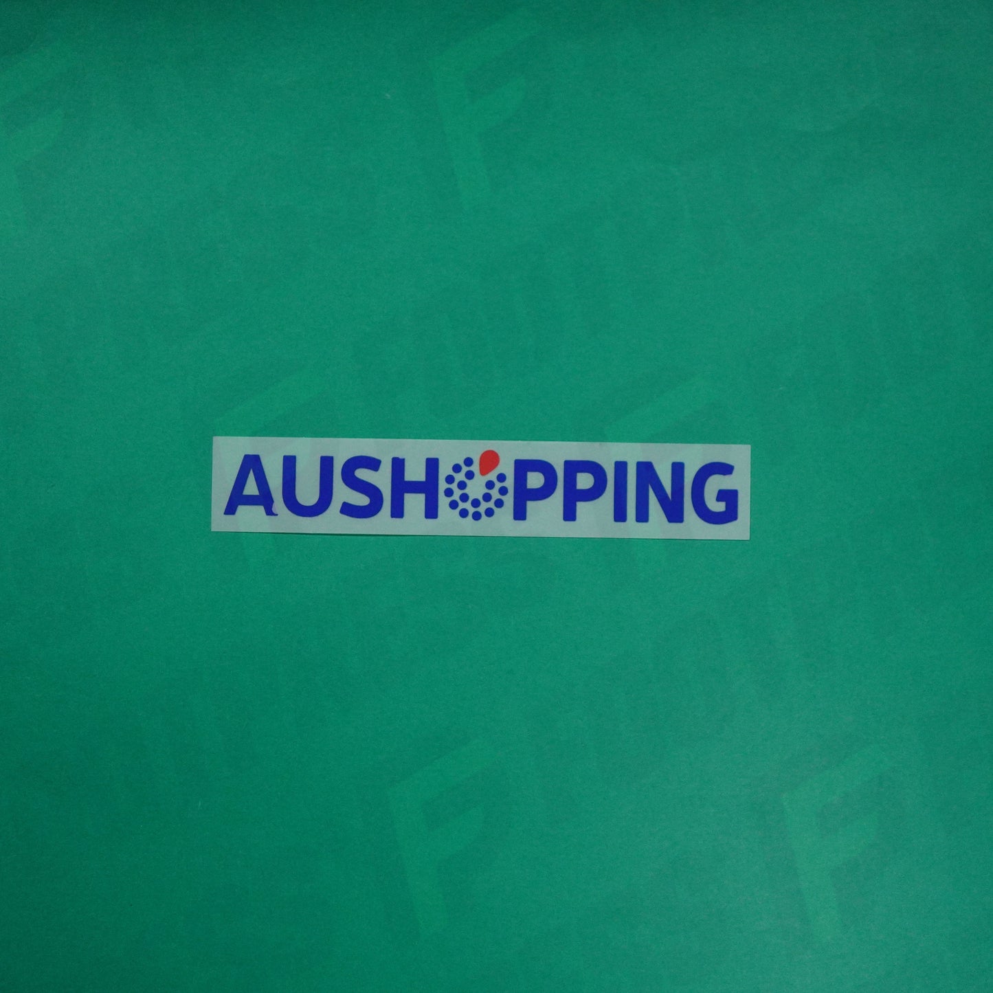 Flocage Officiel - Sponsor, Olympique Lyonnais, Aushopping, 2024/2025, Bleu / Rouge