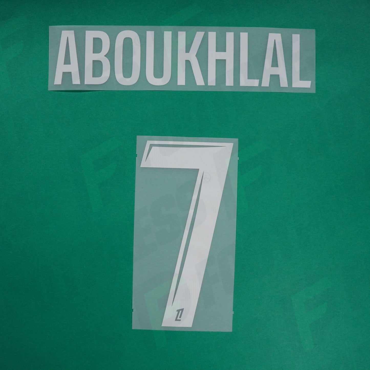 Flocage Officiel - Toulouse FC, Aboukhlal, 2024/2025, Home, Blanc